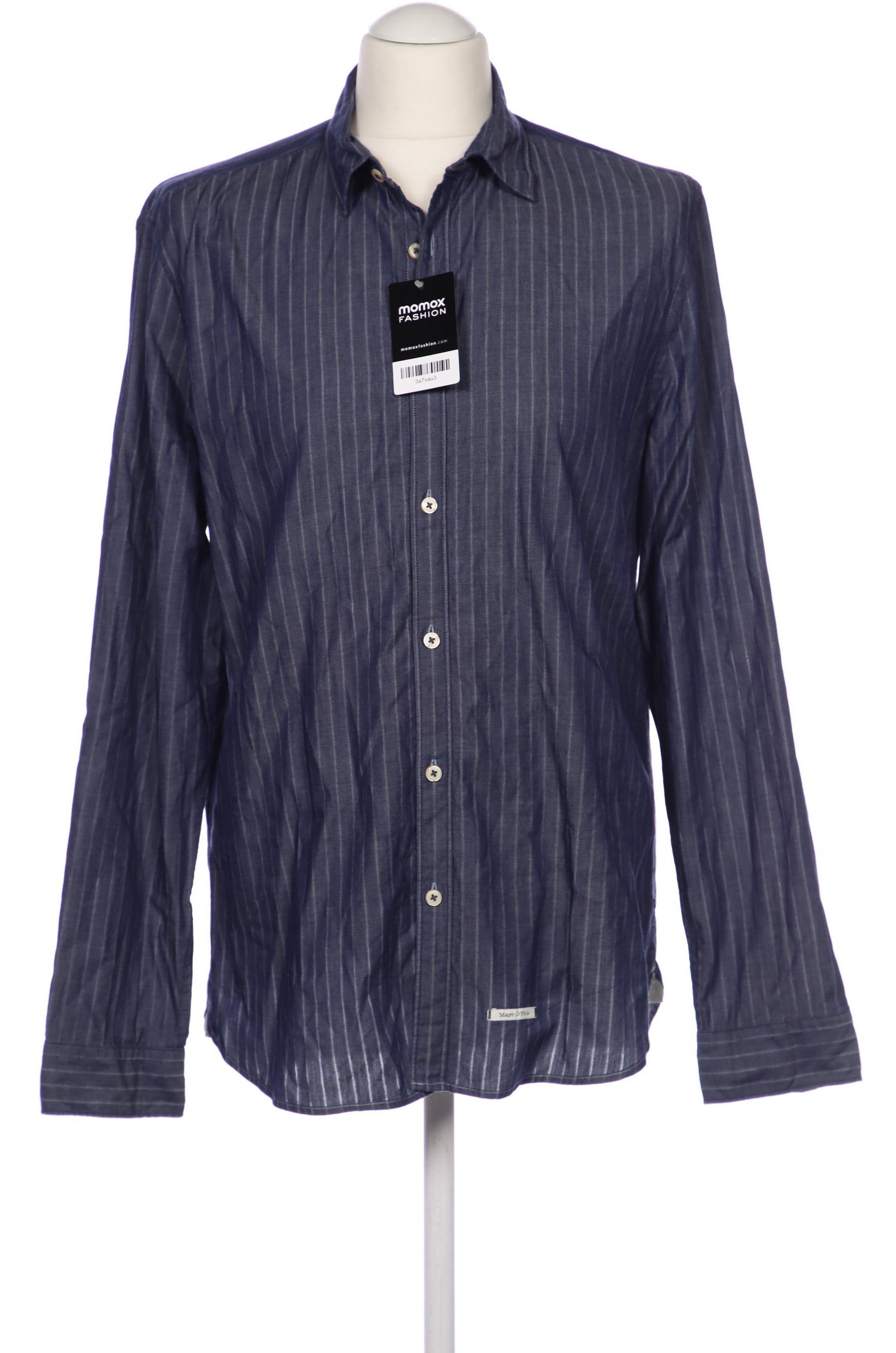 

Marc O Polo Herren Hemd, marineblau