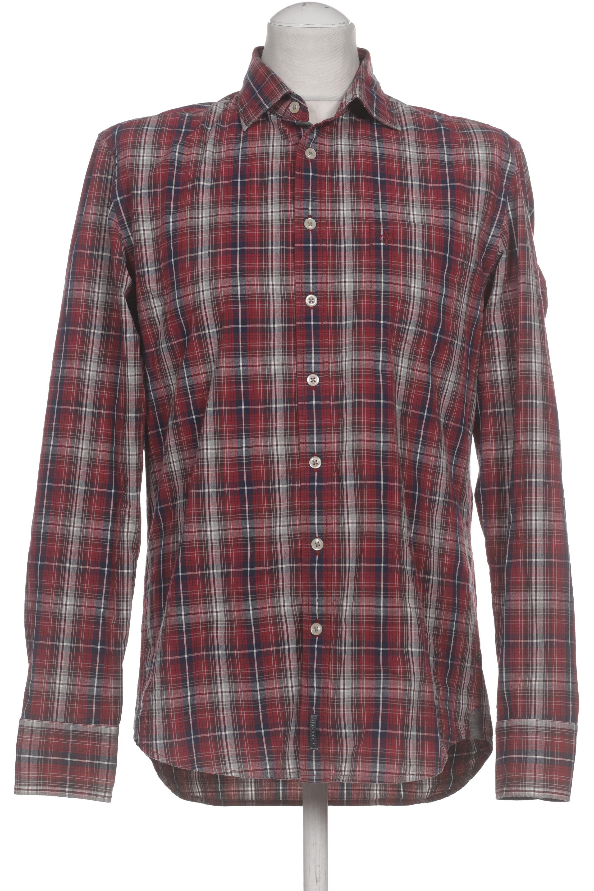 

Marc O Polo Herren Hemd, bordeaux, Gr. 48