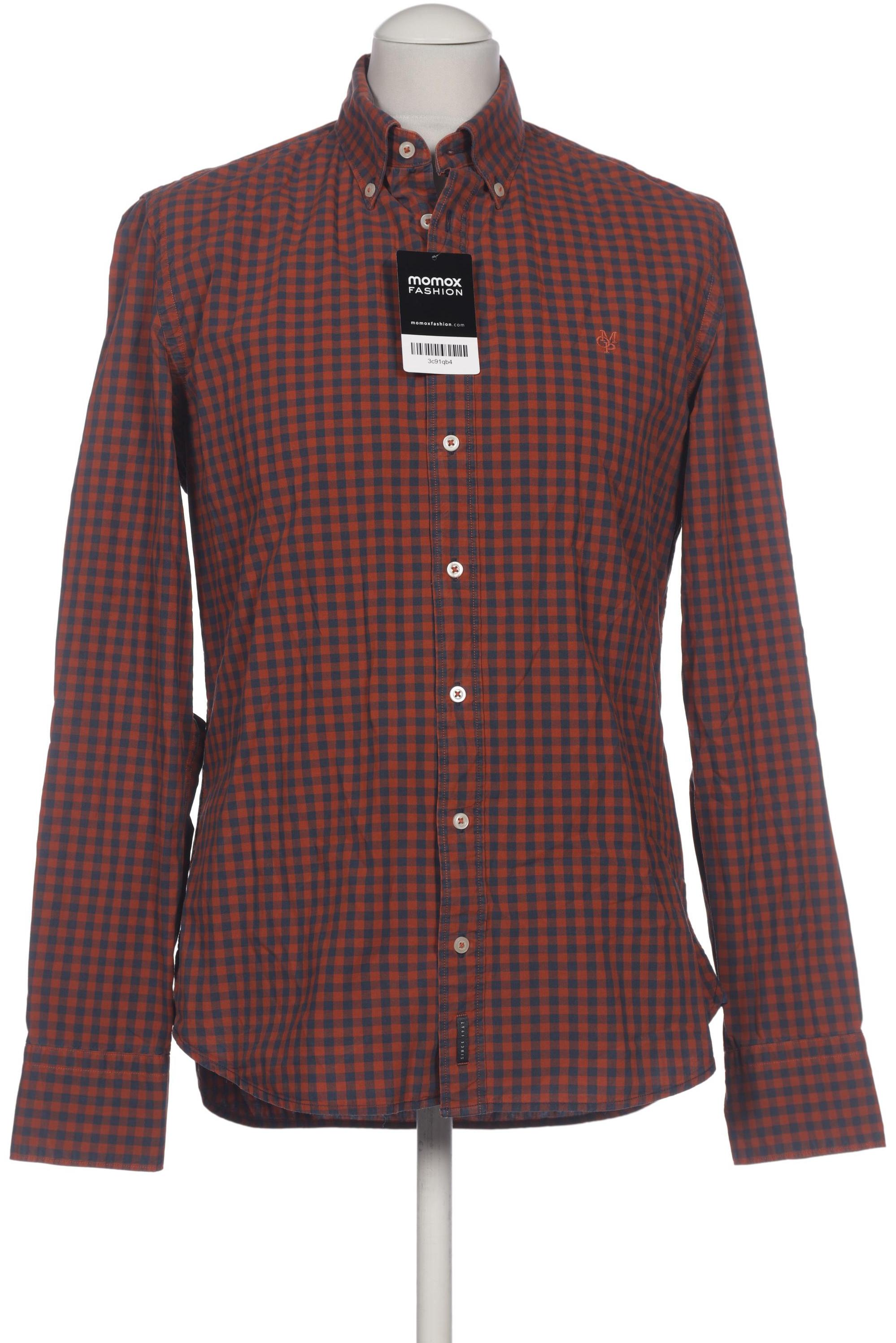 

Marc O Polo Herren Hemd, orange, Gr. 48