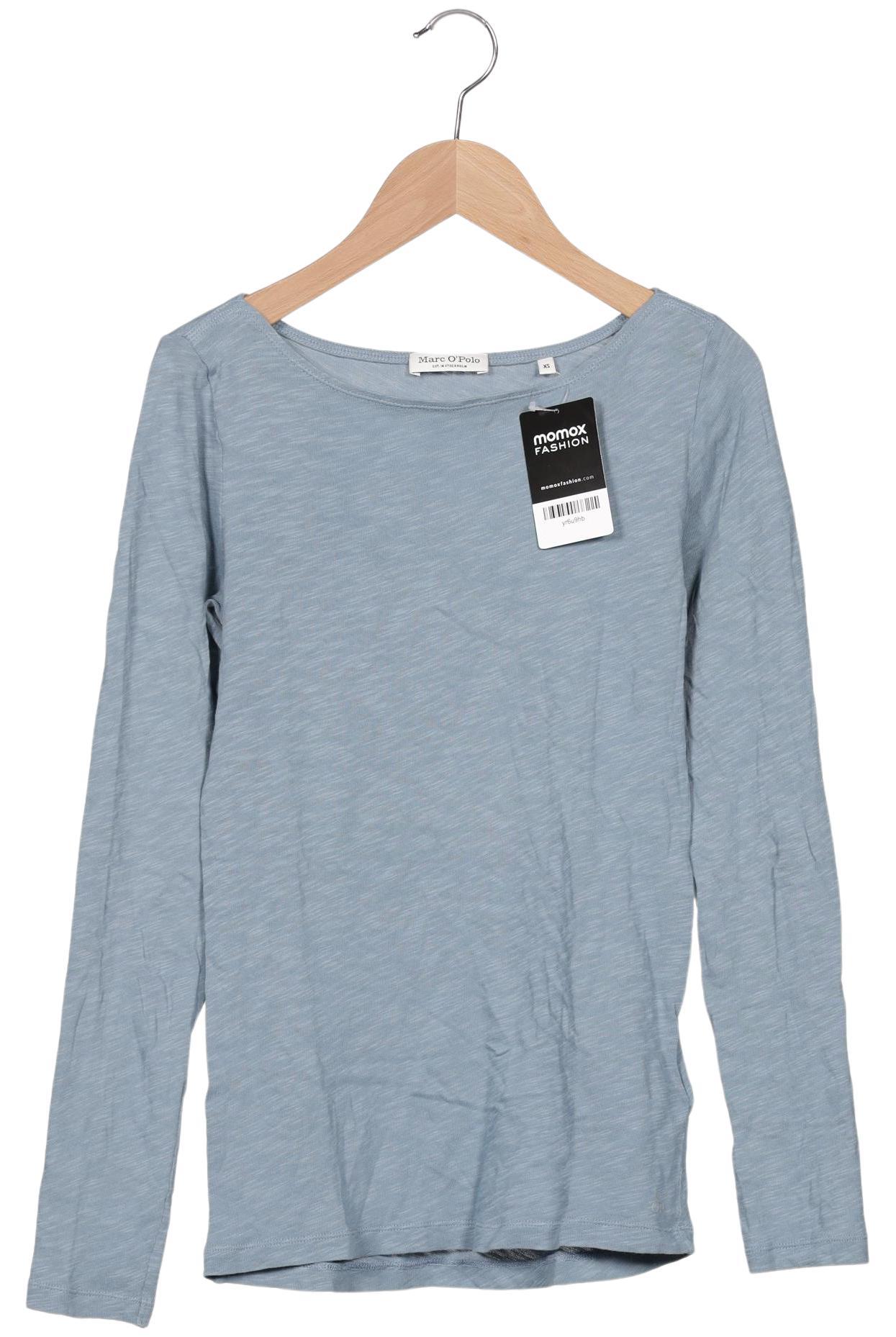 

Marc O Polo Damen Langarmshirt, blau, Gr. 34