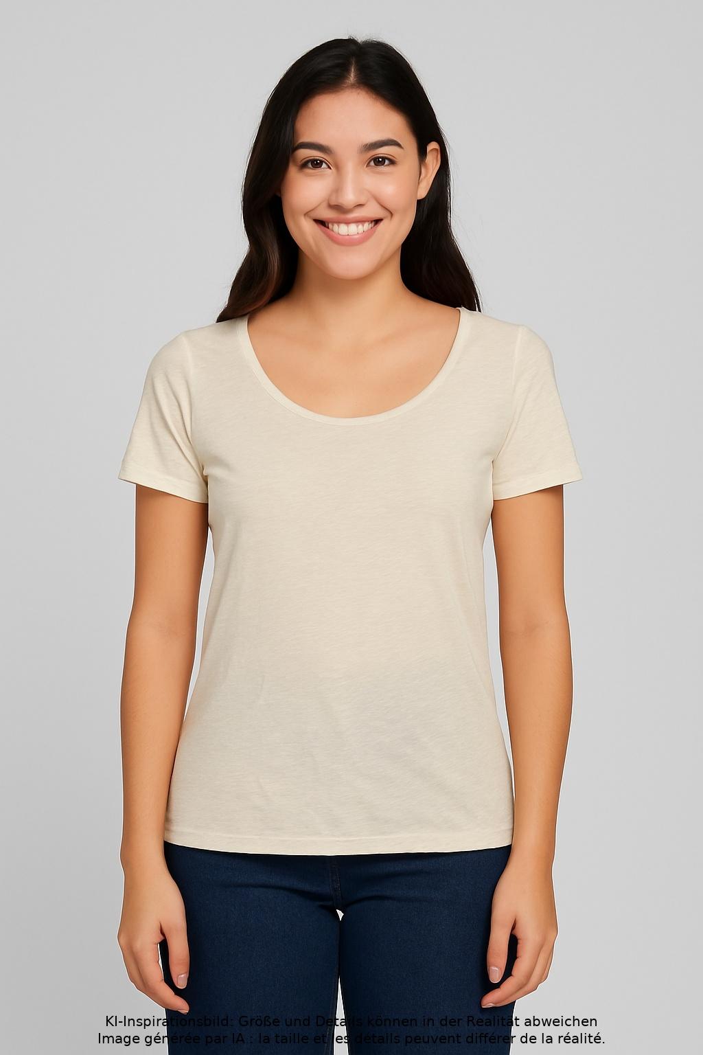 

Marc O Polo Damen T-Shirt, beige, Gr. 36
