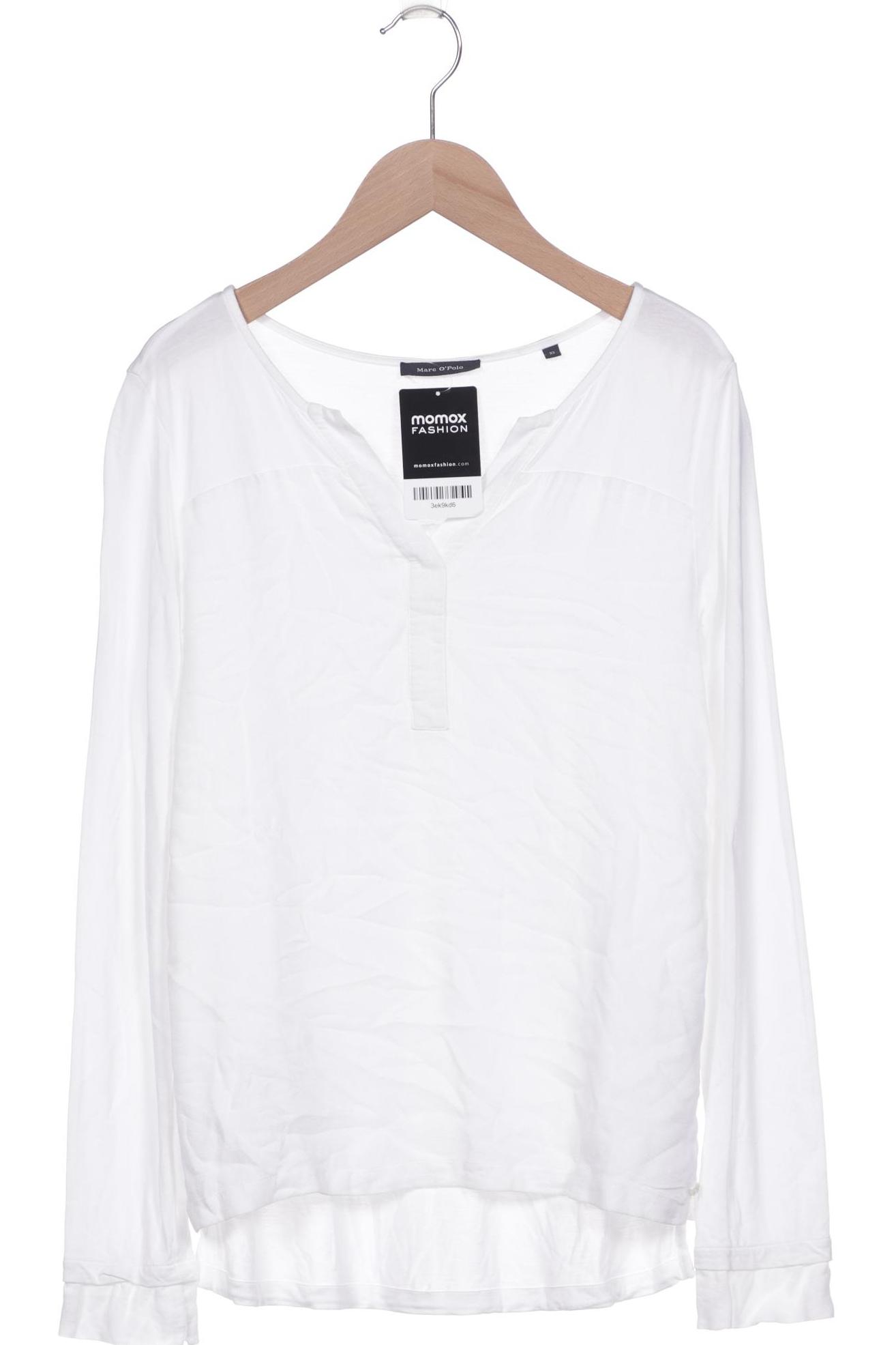 

Marc O Polo Damen Langarmshirt, weiß