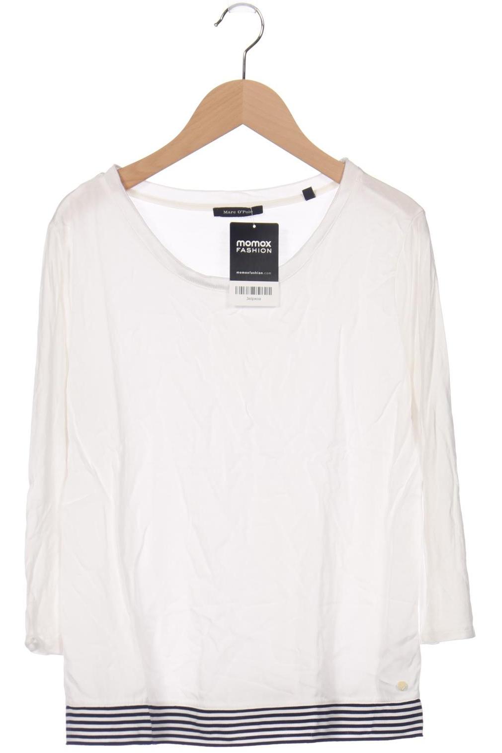 

Marc O Polo Damen Langarmshirt, weiß