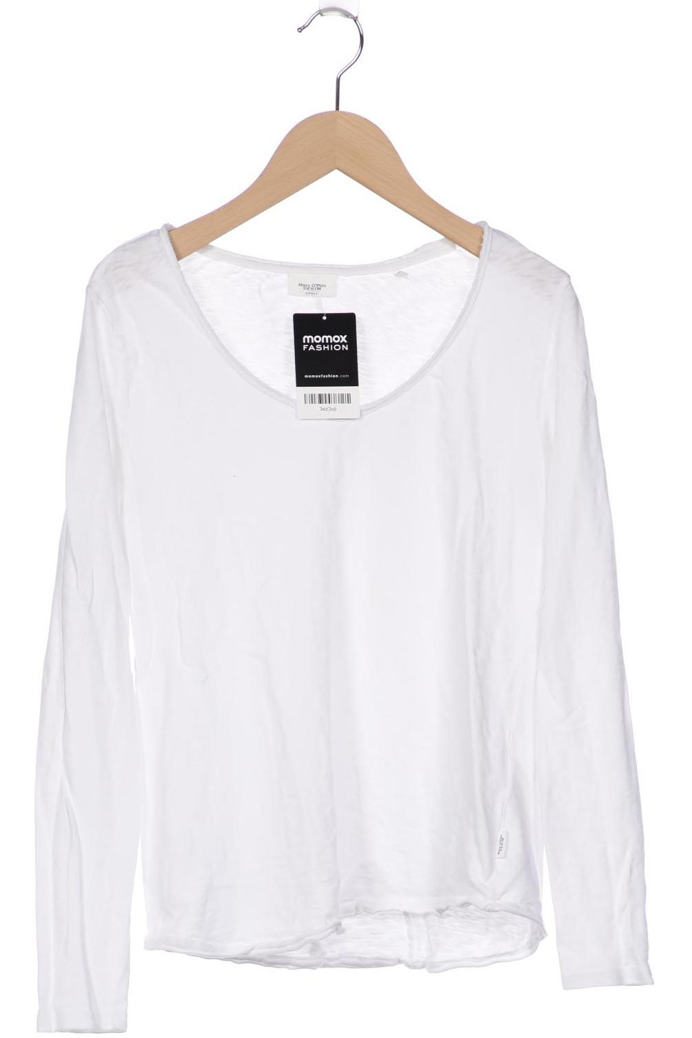 

Marc O Polo Damen Langarmshirt, weiß