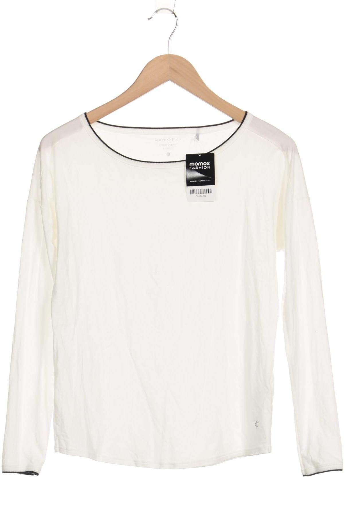 

Marc O Polo Damen Langarmshirt, weiß, Gr. 34
