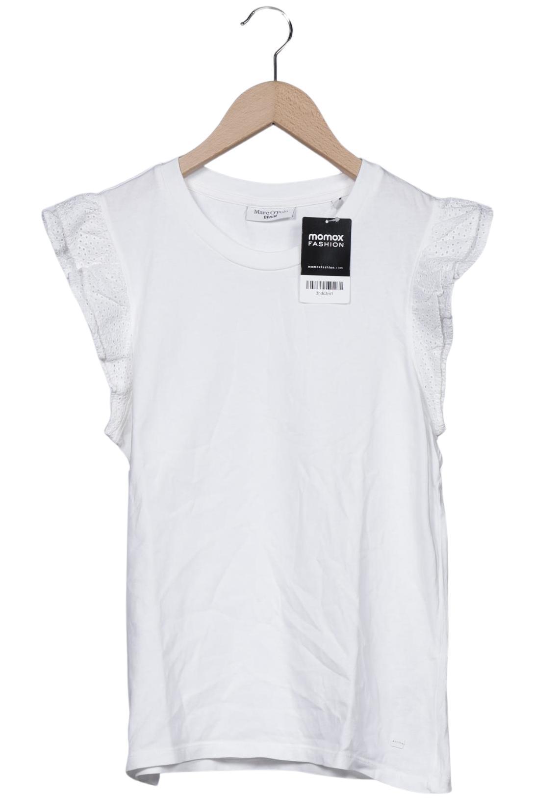 

Marc O Polo Damen T-Shirt, weiß, Gr. 36