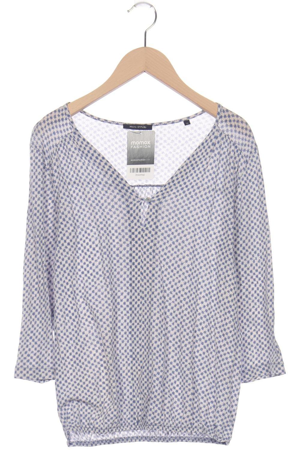 

Marc O Polo Damen Langarmshirt, blau, Gr. 34