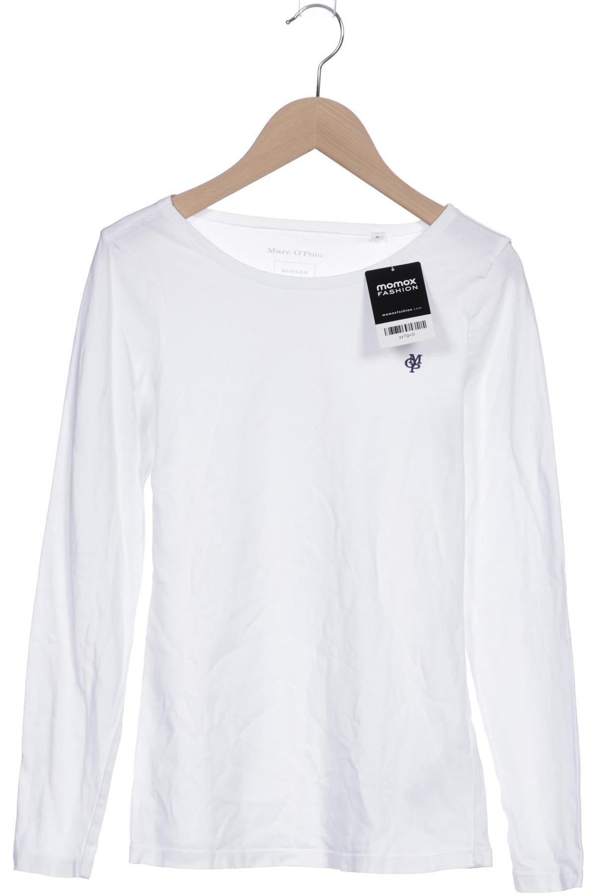 

Marc O Polo Damen Langarmshirt, weiß, Gr. 34