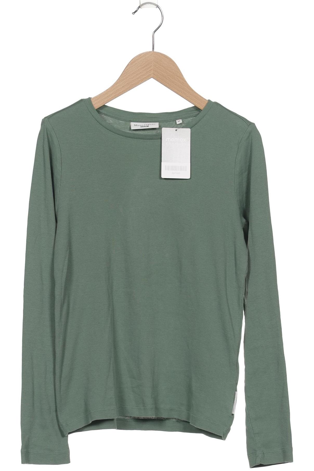 

Marc O Polo Damen Langarmshirt, grün, Gr. 34
