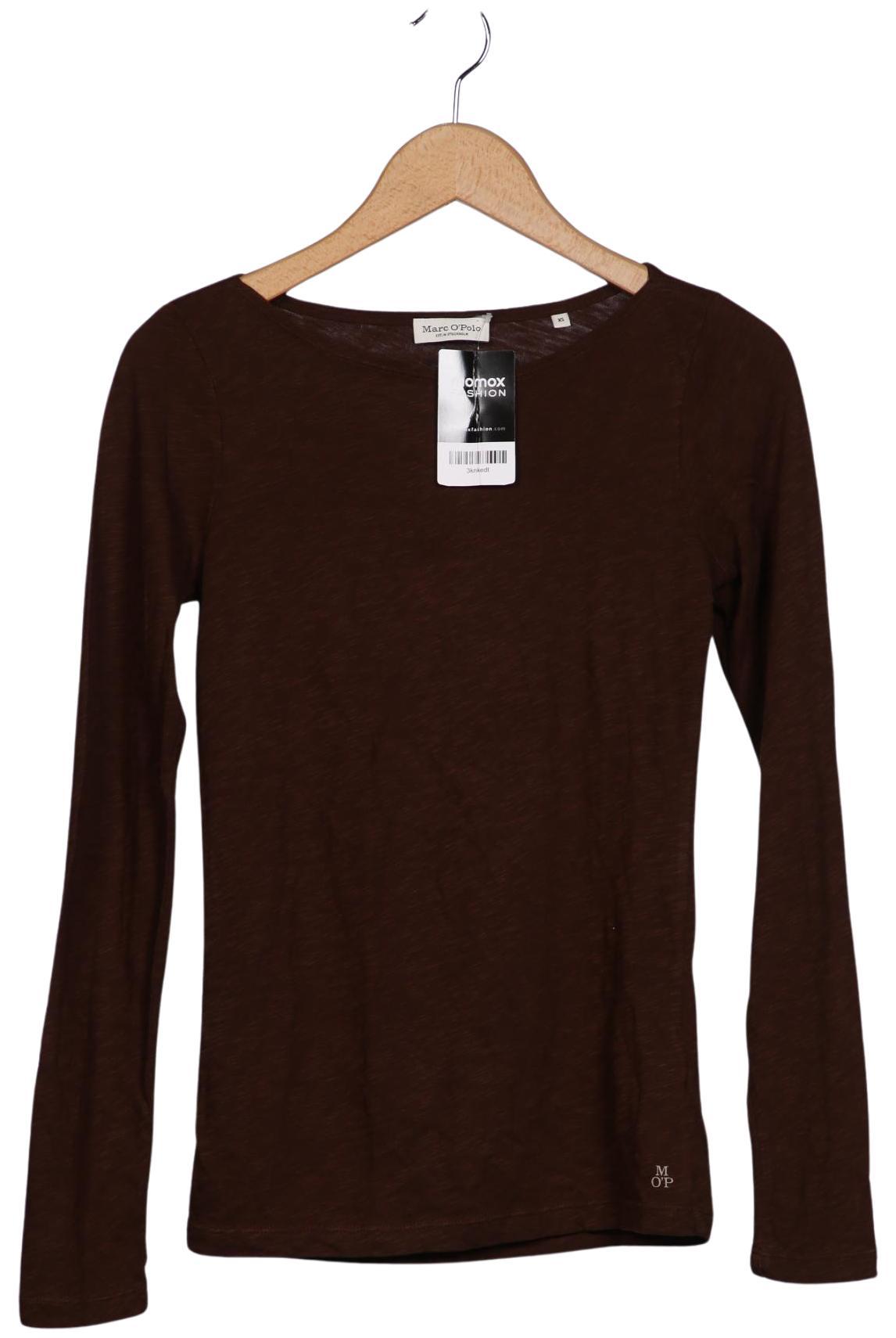 

Marc O Polo Damen Langarmshirt, braun, Gr. 34