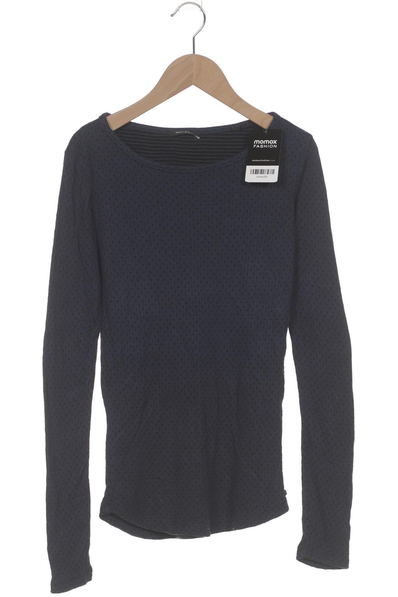 

Marc O Polo Damen Langarmshirt, marineblau, Gr. 34