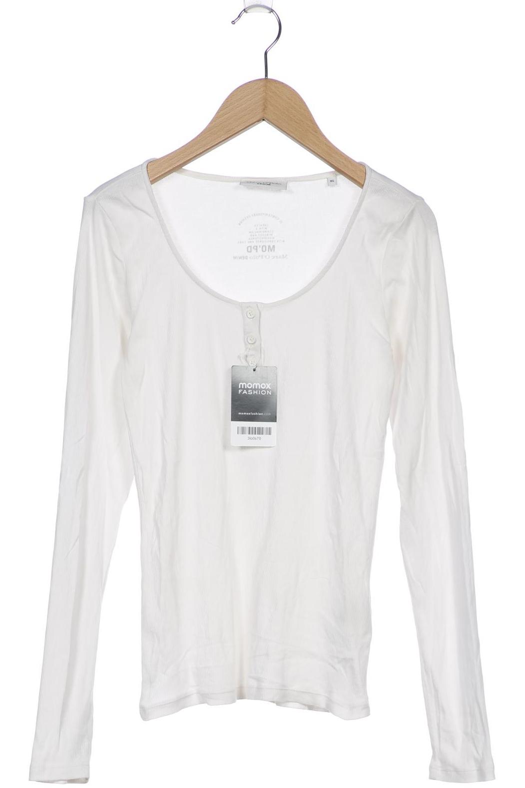 

Marc O Polo Damen Langarmshirt, cremeweiß