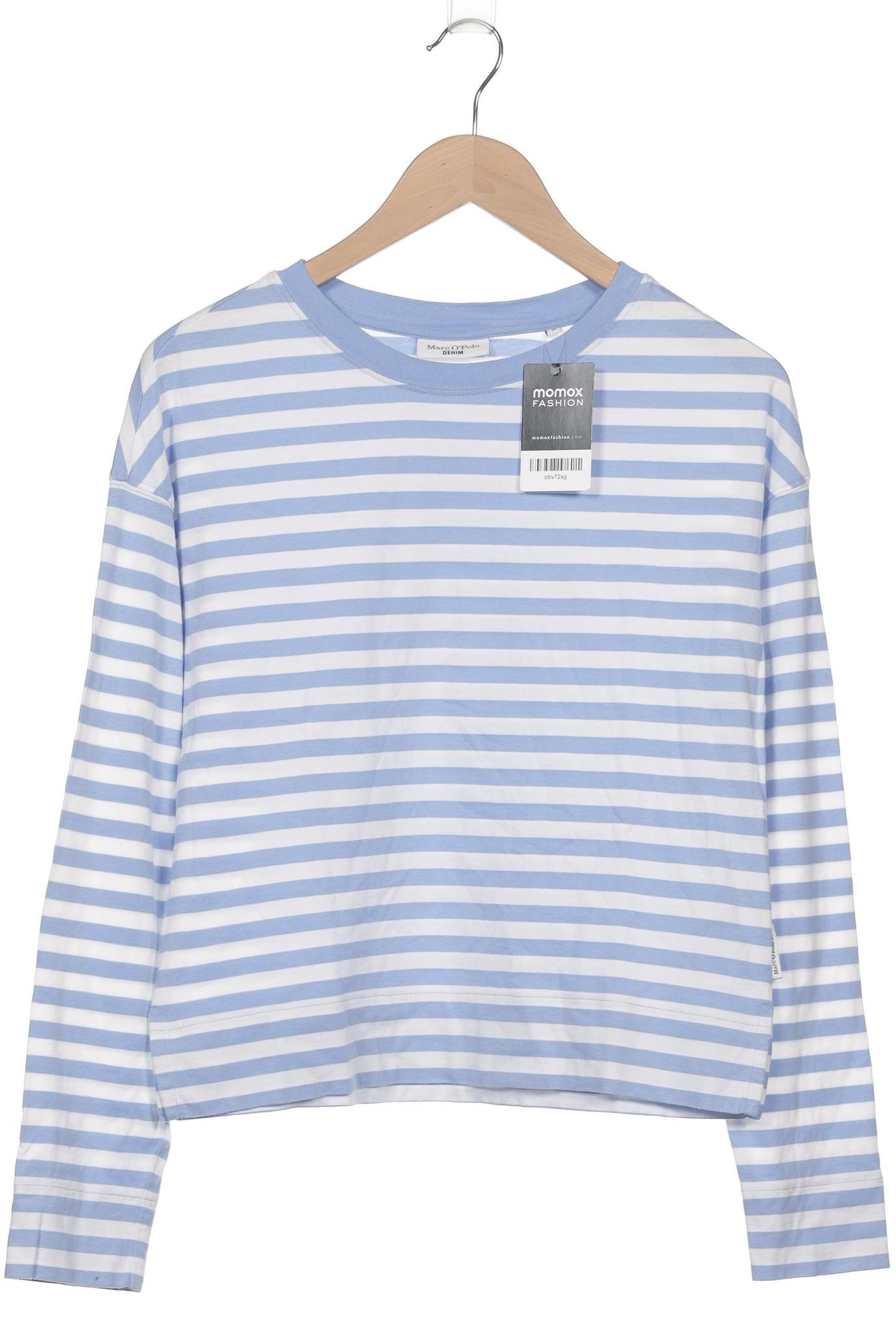 

Marc O Polo Damen Langarmshirt, blau, Gr. 38