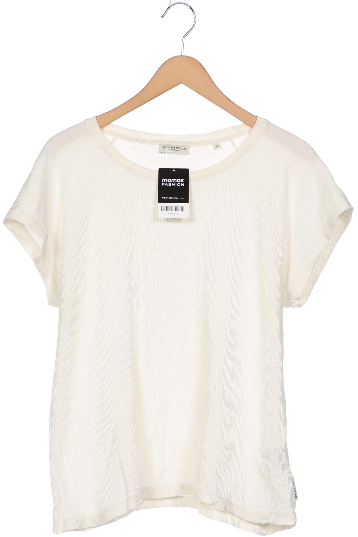 

Marc O Polo Damen T-Shirt, cremeweiß, Gr. 44