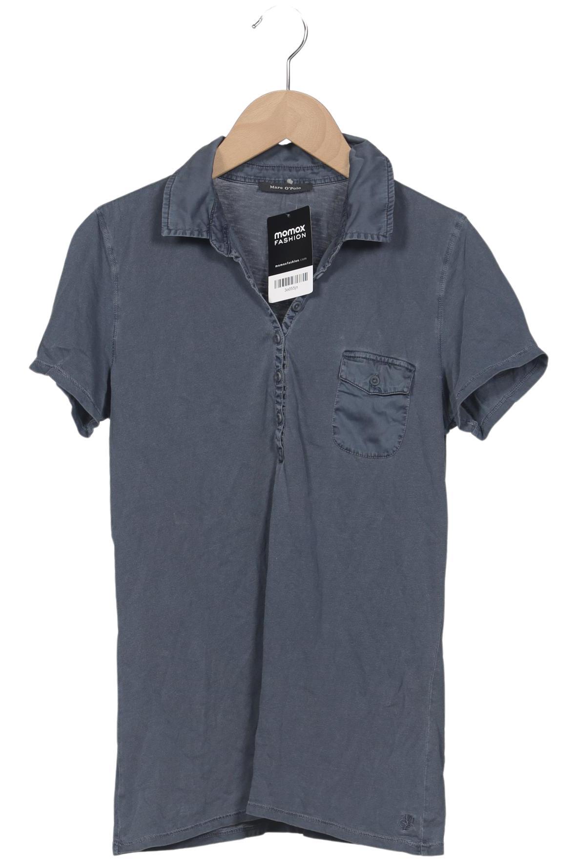 

Marc O Polo Damen Poloshirt, blau, Gr. 36