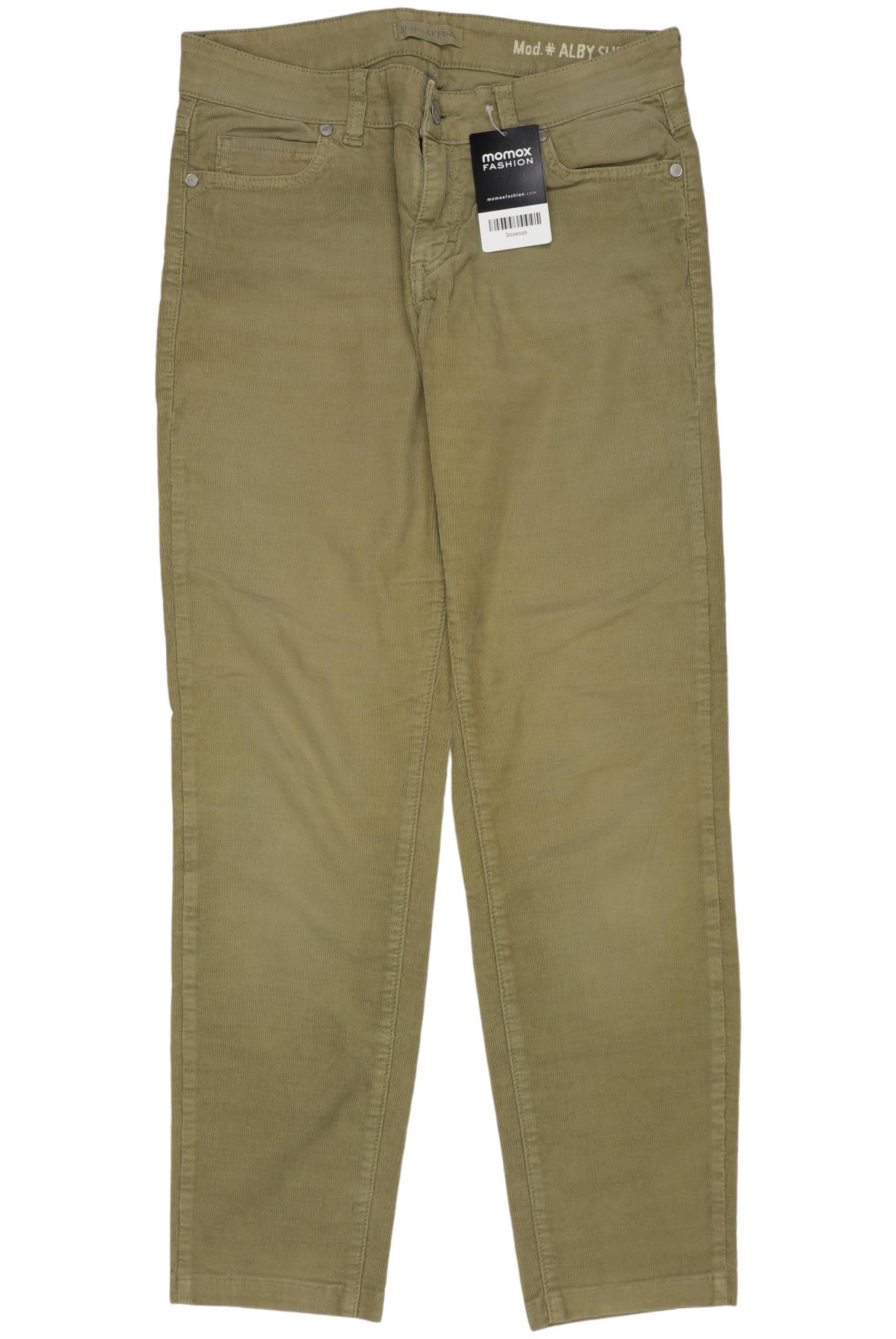 

Marc O Polo Damen Stoffhose, grün, Gr. 26