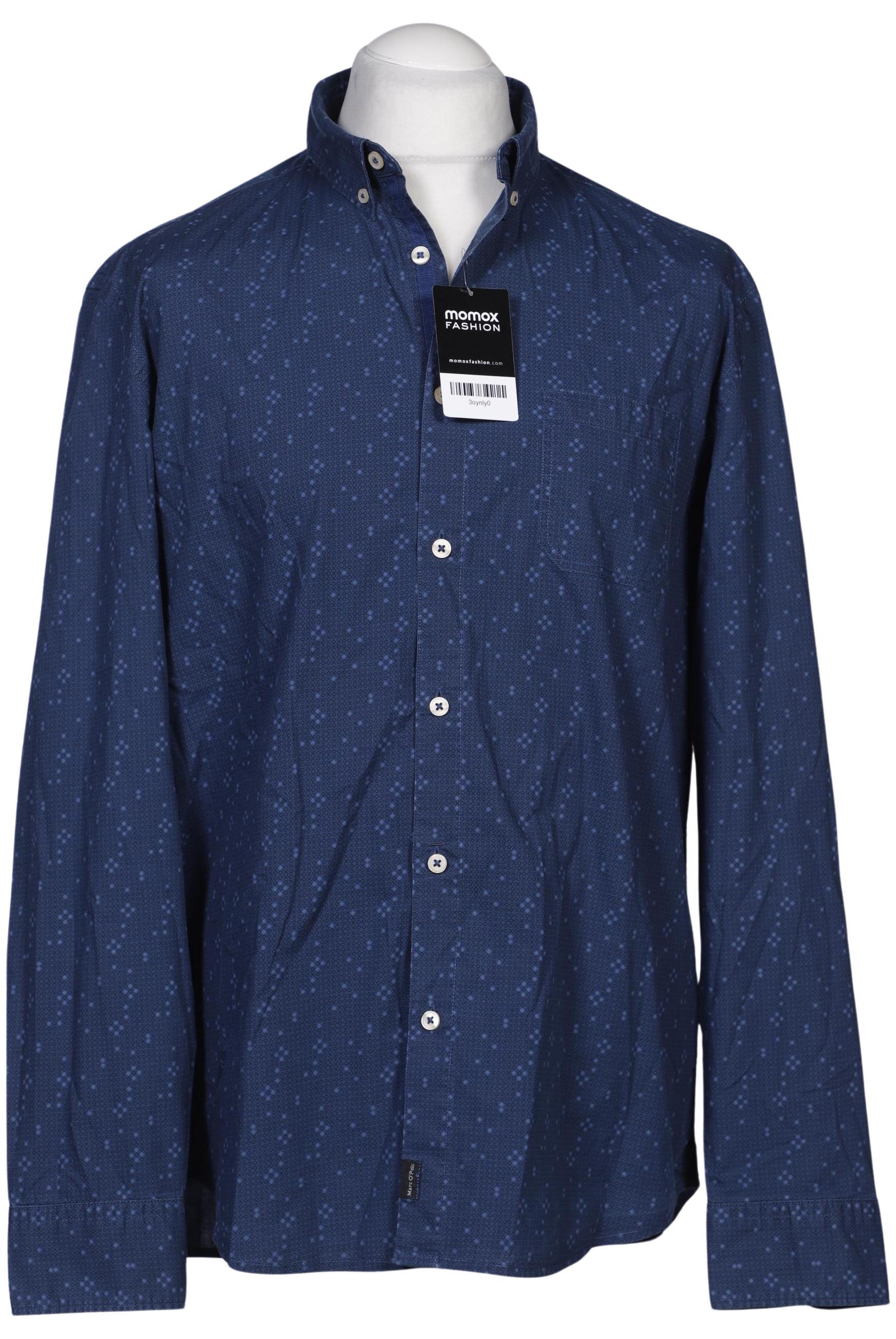 

Marc O Polo Herren Hemd, marineblau, Gr. 54