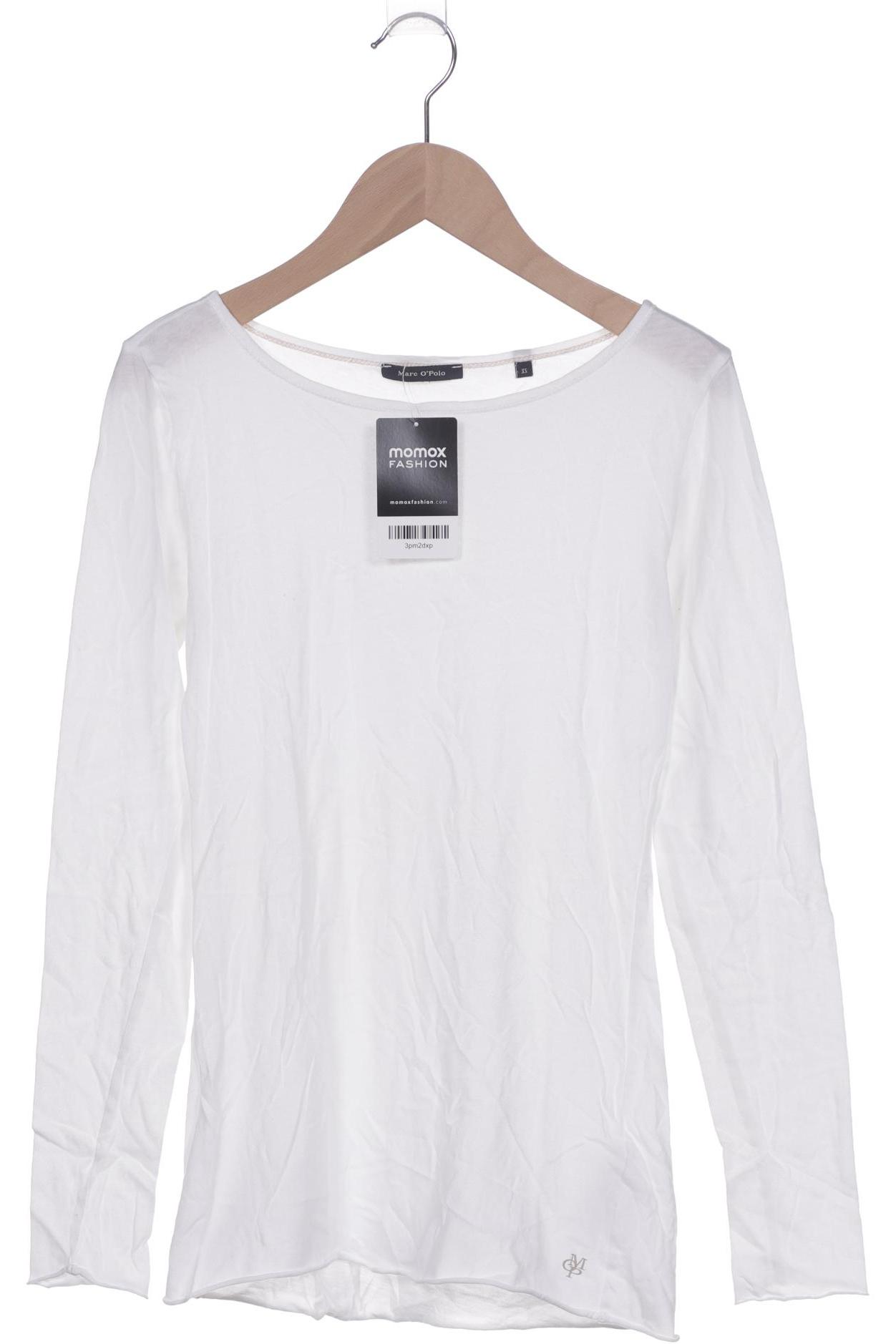 

Marc O Polo Damen Langarmshirt, weiß, Gr. 34