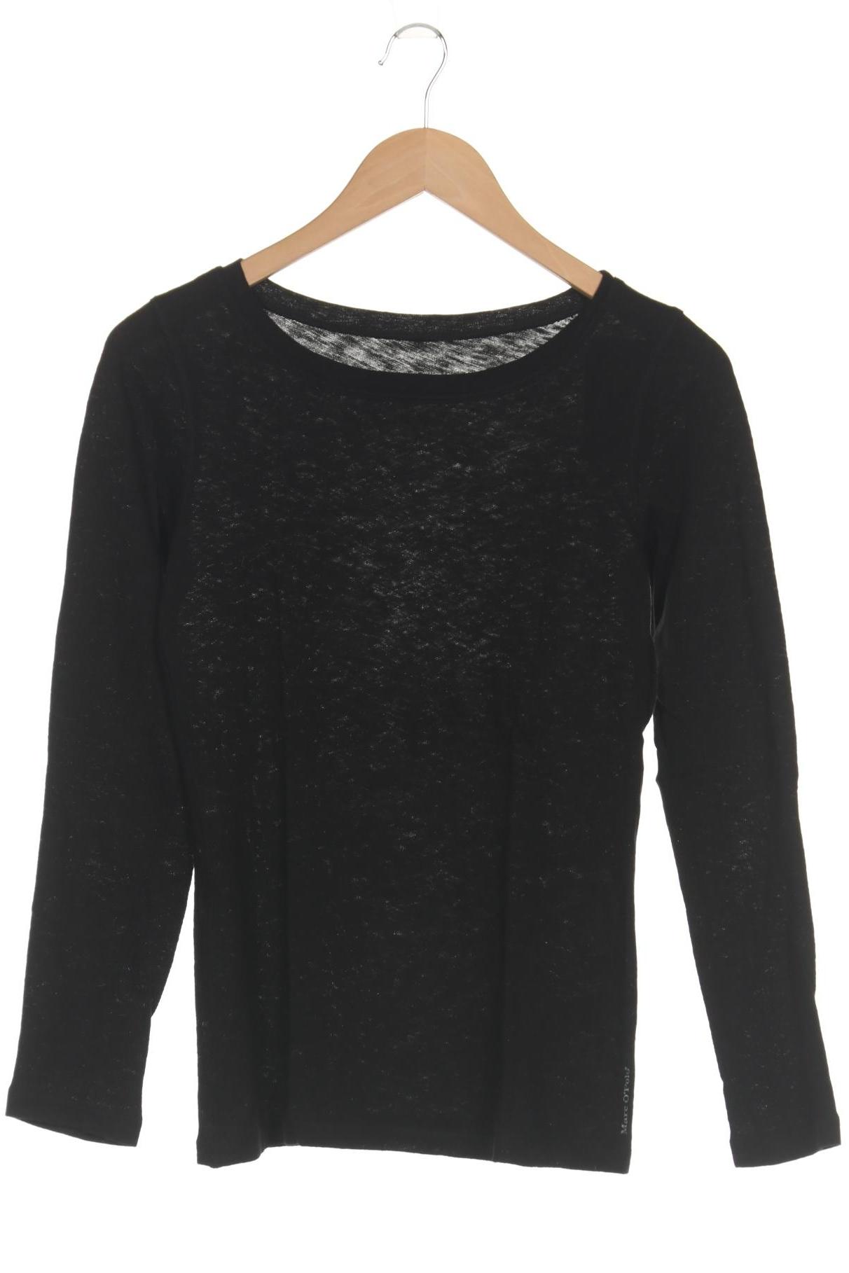 

Marc O Polo Damen Langarmshirt, schwarz, Gr. 36