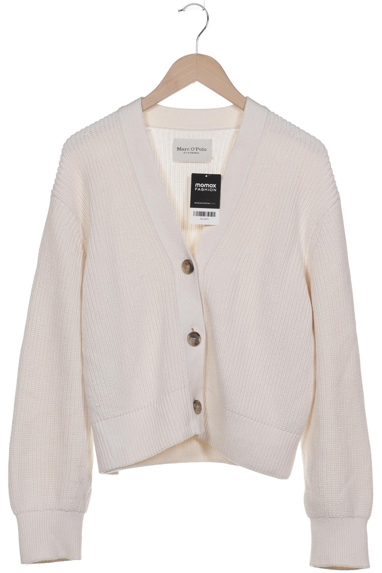 

Marc O Polo Damen Strickjacke, weiß, Gr. 46