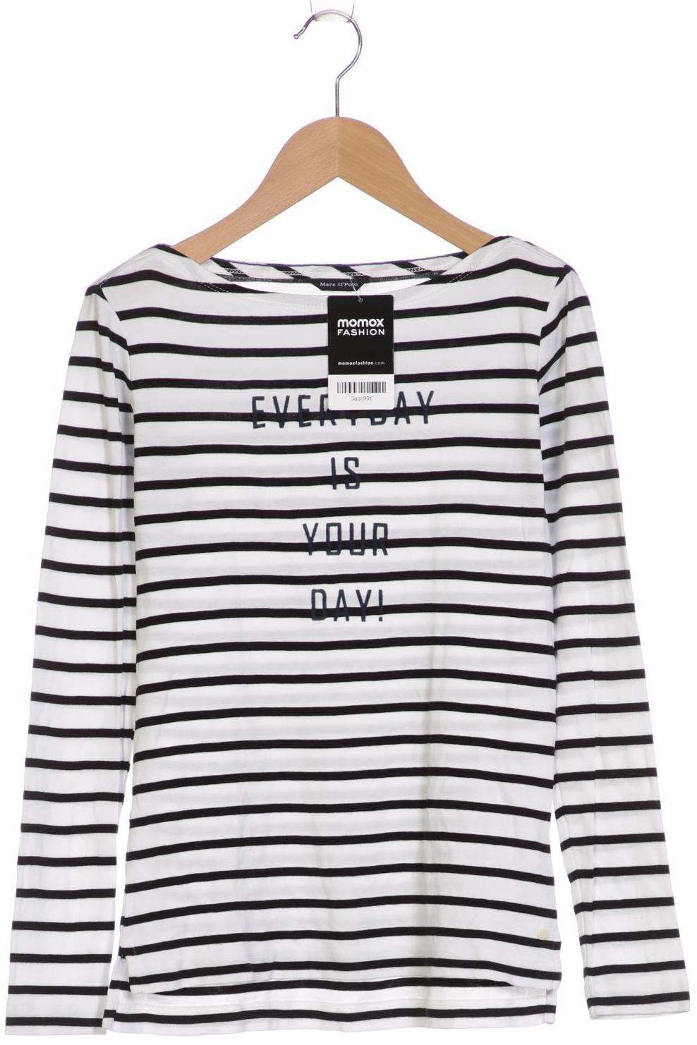 

Marc O Polo Damen Langarmshirt, weiß
