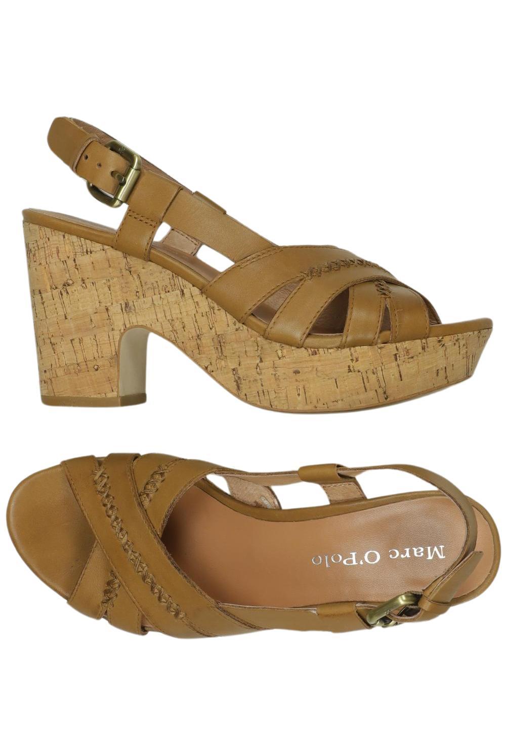 

Marc O Polo Damen Sandale, braun, Gr. 39
