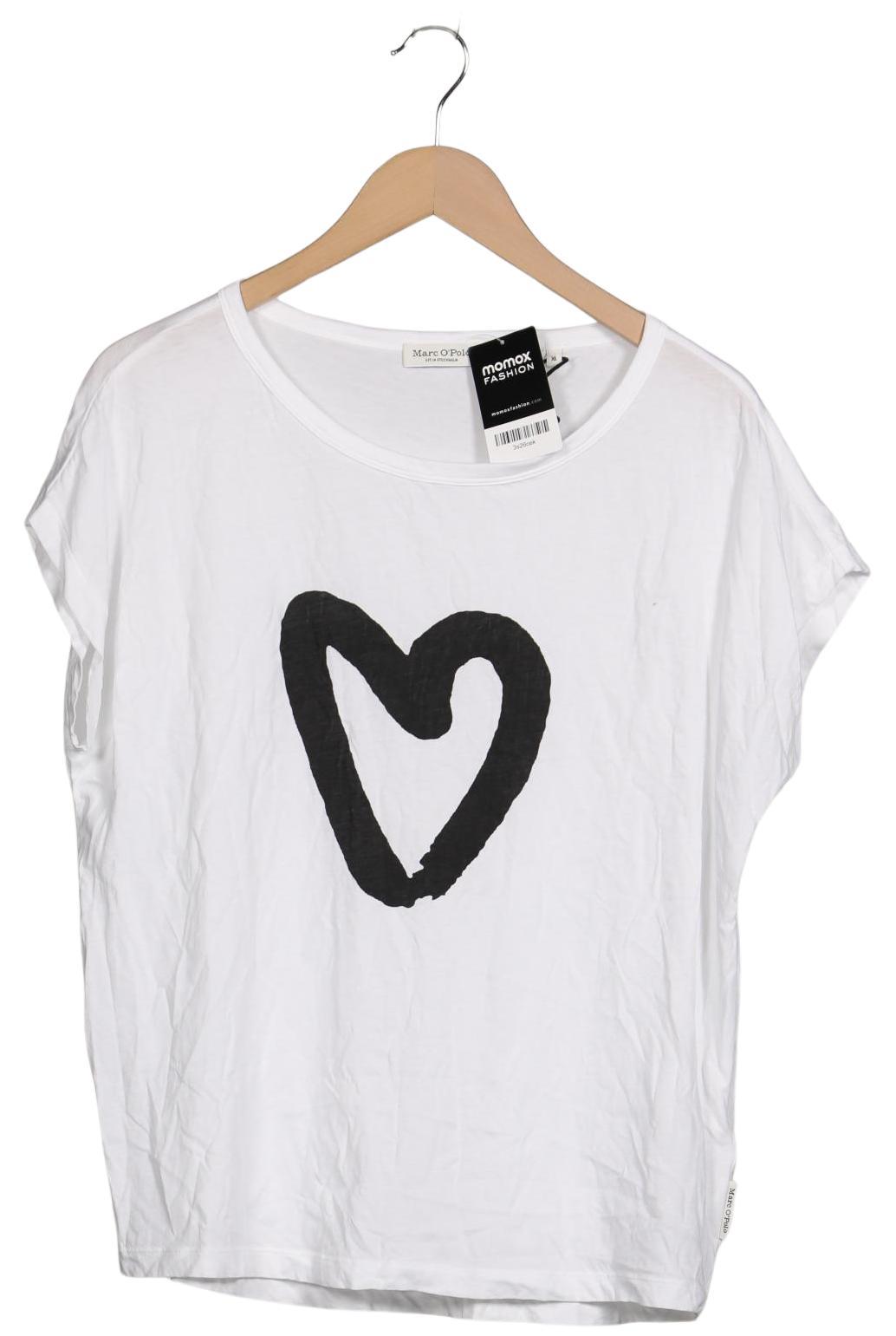 

Marc O Polo Damen T-Shirt, weiß, Gr. 44