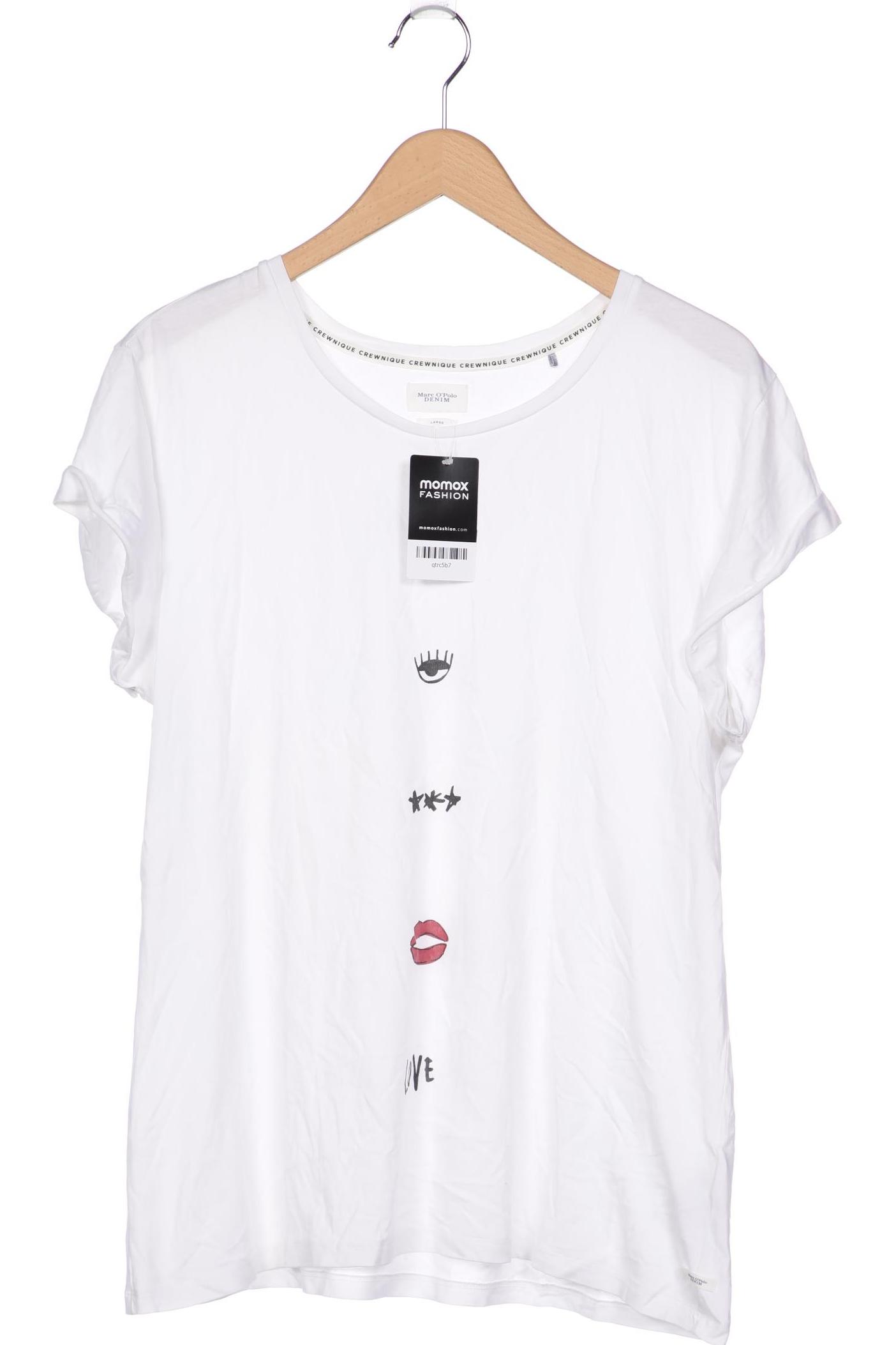 

Marc O Polo Damen T-Shirt, weiß, Gr. 42