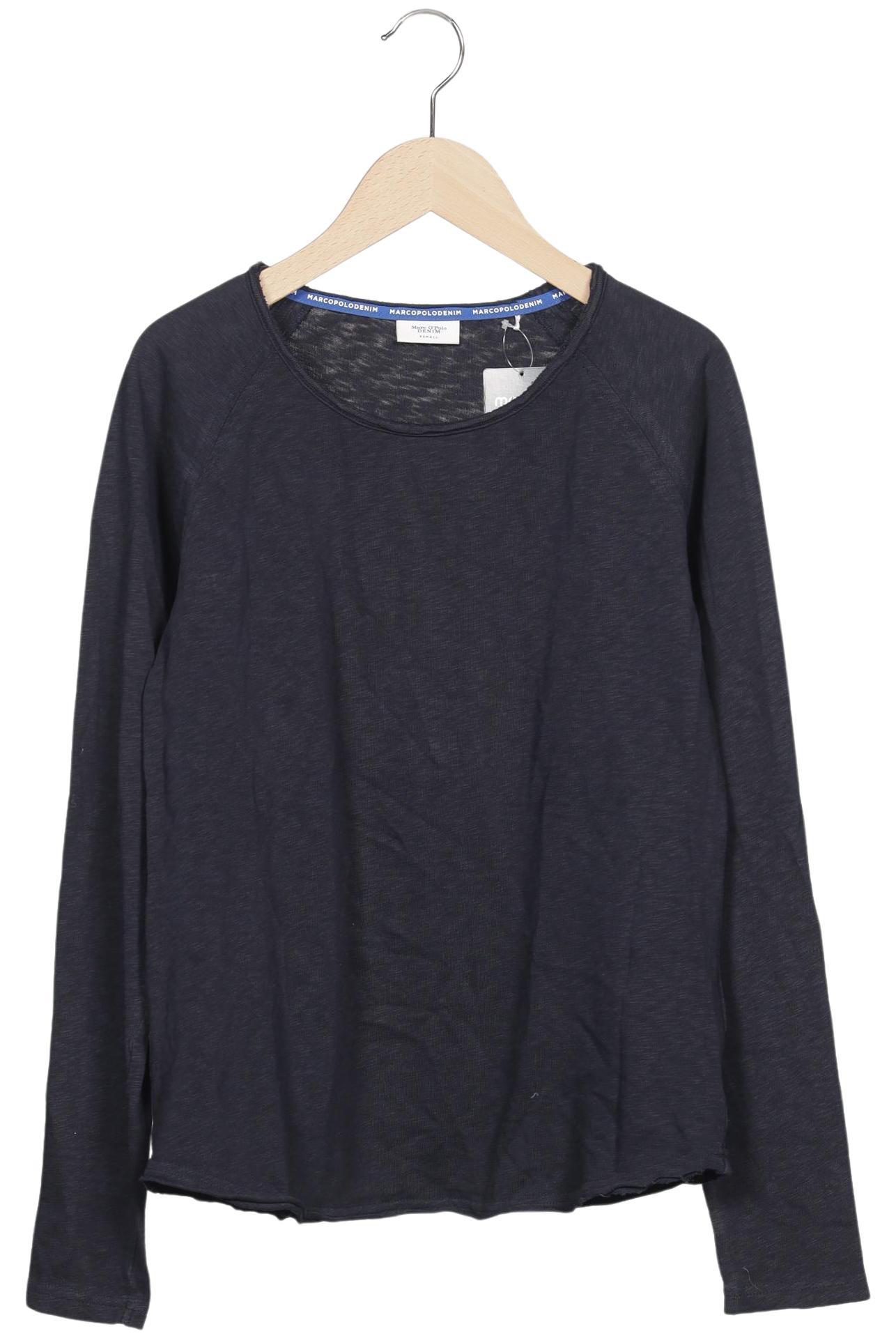 

Marc O Polo Damen Langarmshirt, marineblau, Gr. 34