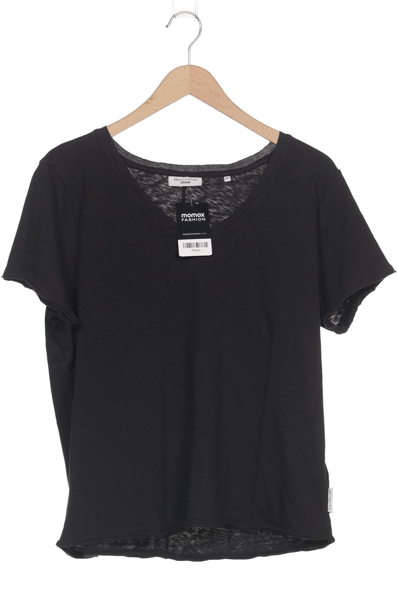 

Marc O Polo Damen T-Shirt, schwarz, Gr. 46