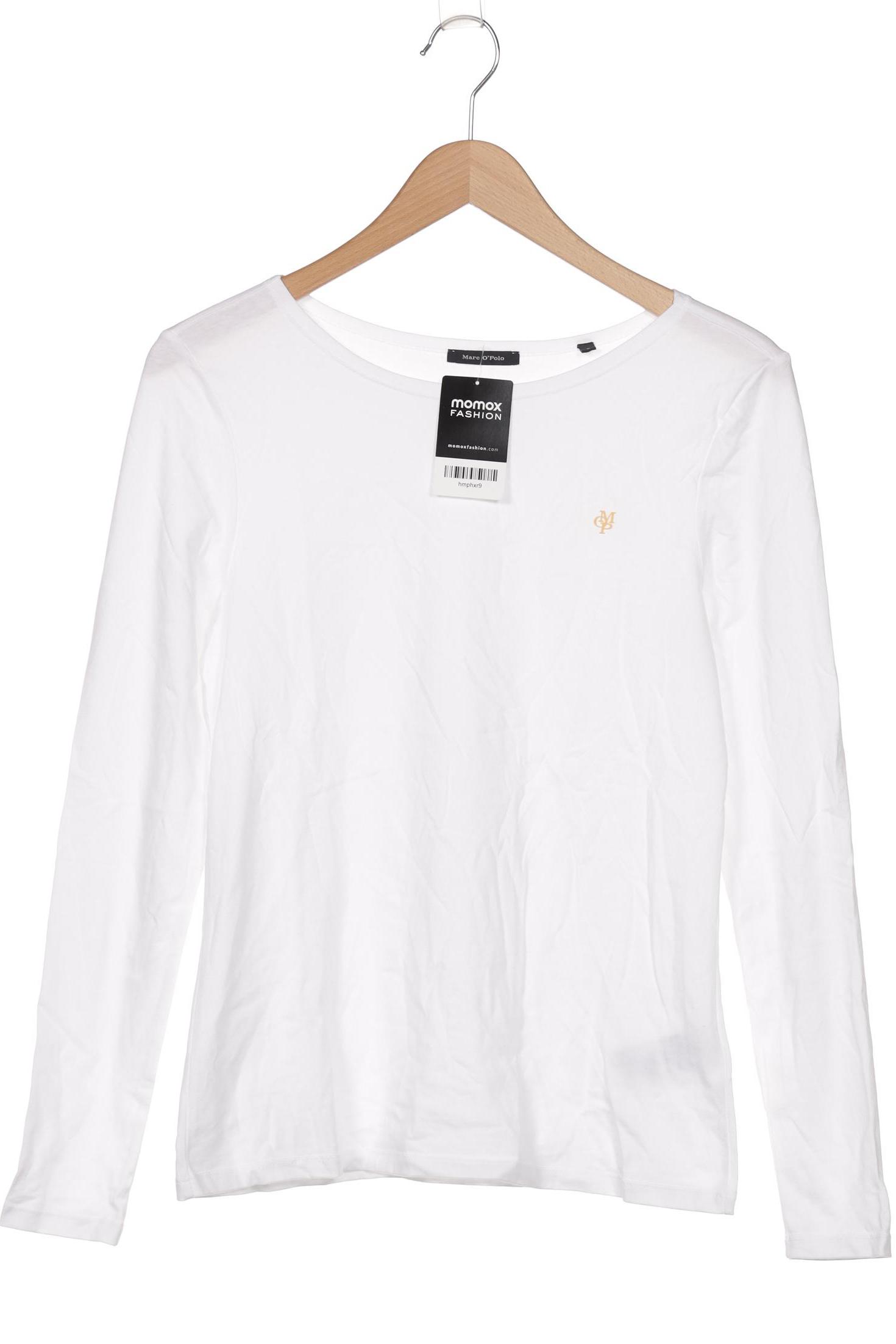 

Marc O Polo Damen Langarmshirt, weiß, Gr. 38