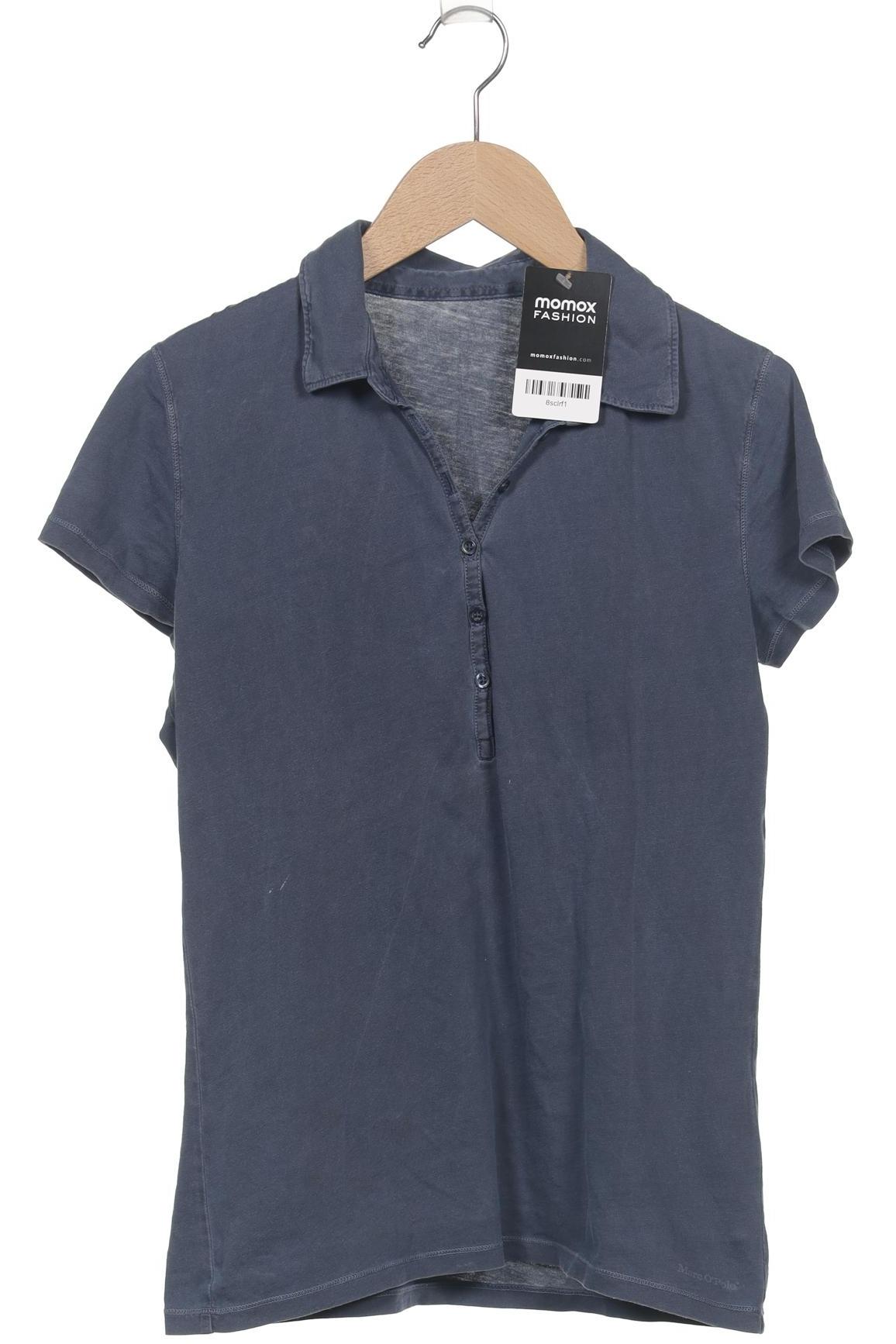 

Marc O Polo Damen Poloshirt, blau, Gr. 36