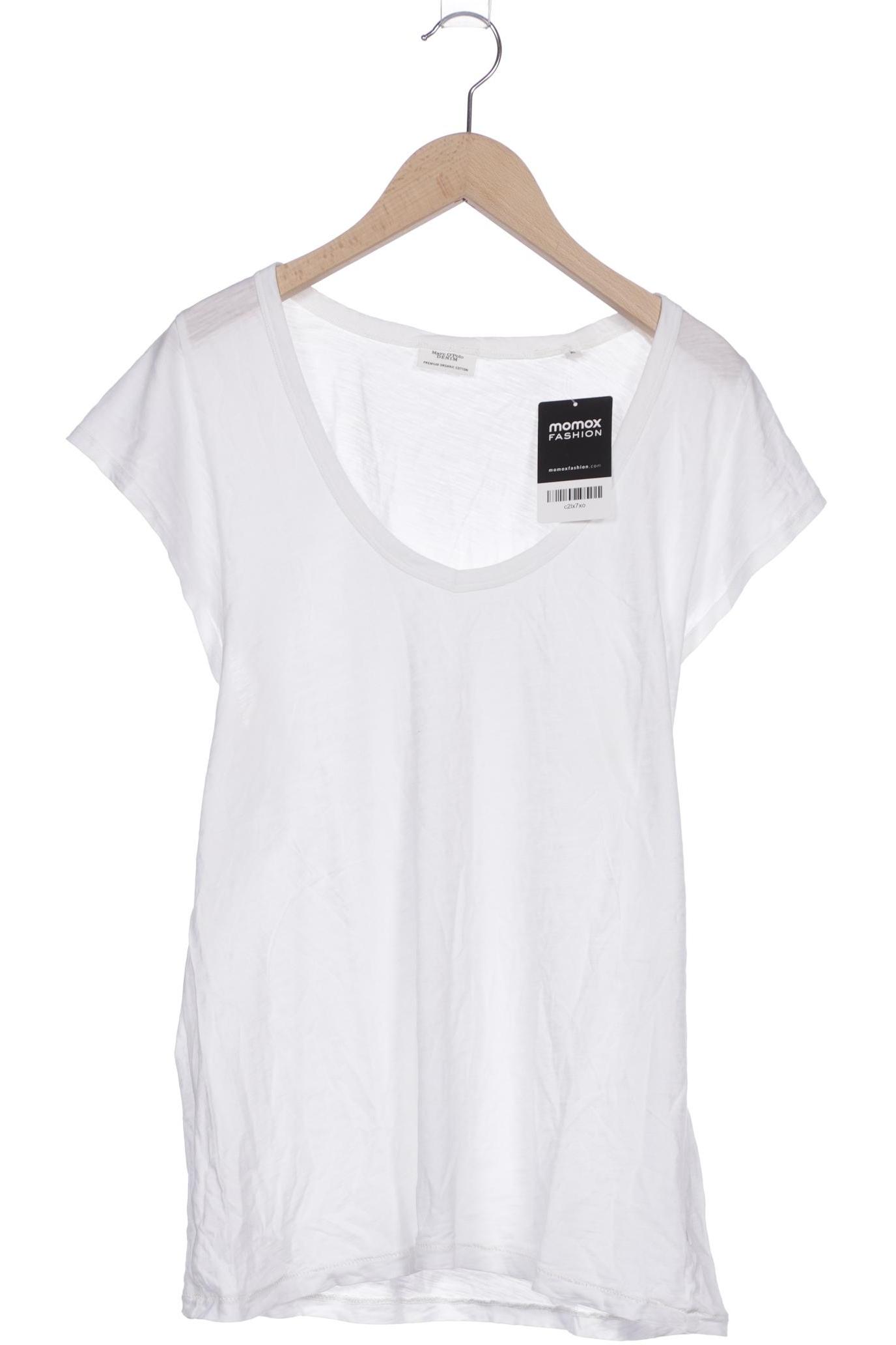 

Marc O Polo Damen T-Shirt, weiß, Gr. 44