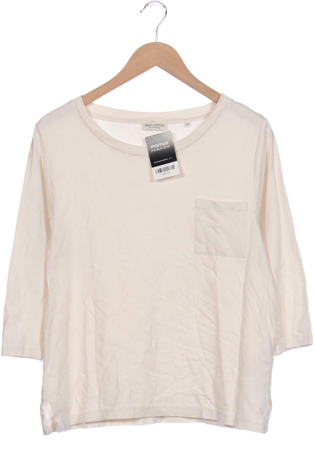 

Marc O Polo Damen Langarmshirt, cremeweiß