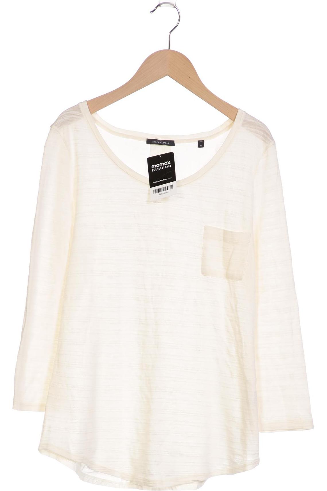 

Marc O Polo Damen Langarmshirt, cremeweiß, Gr. 34