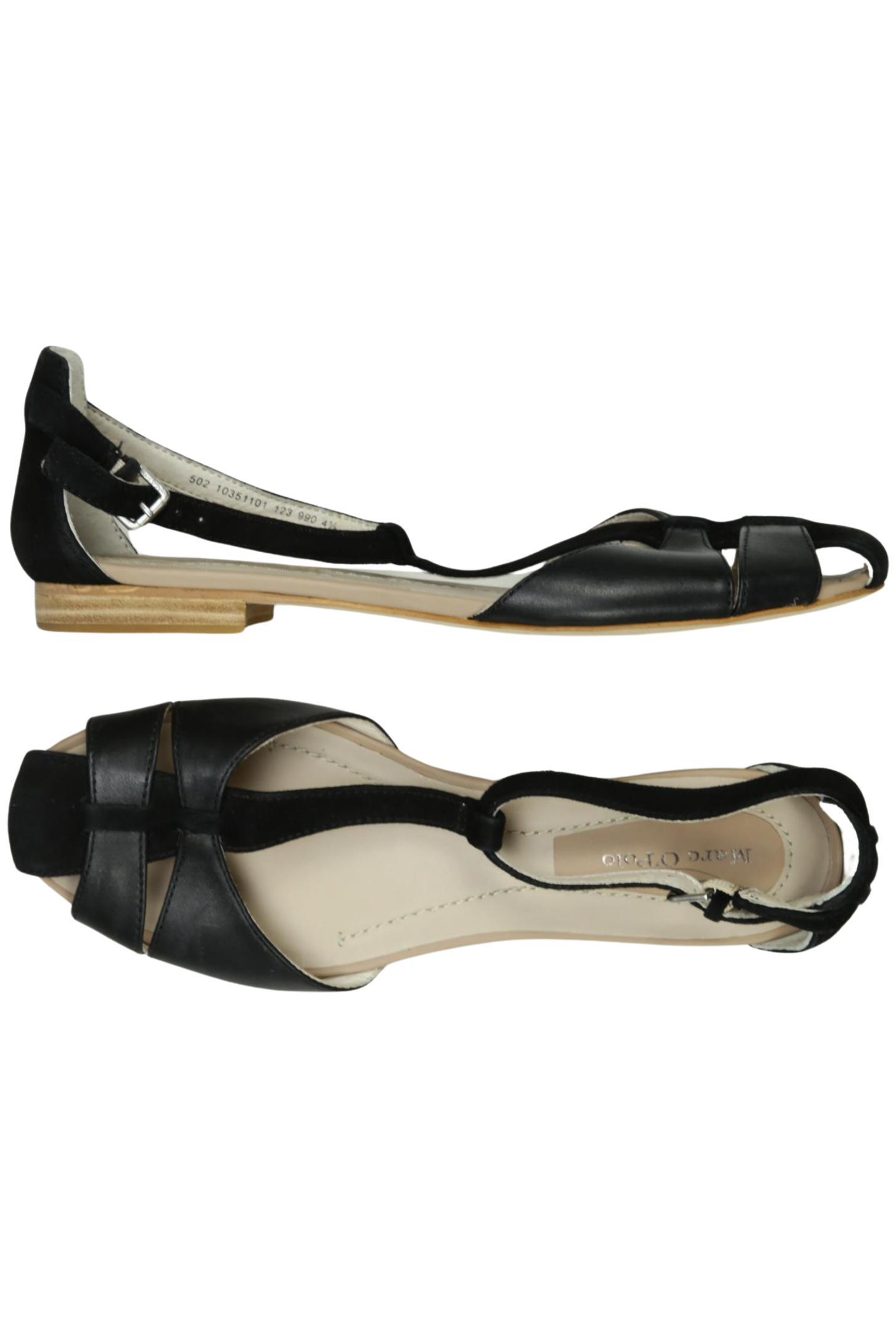 

Marc O Polo Damen Sandale, schwarz, Gr. 4.5