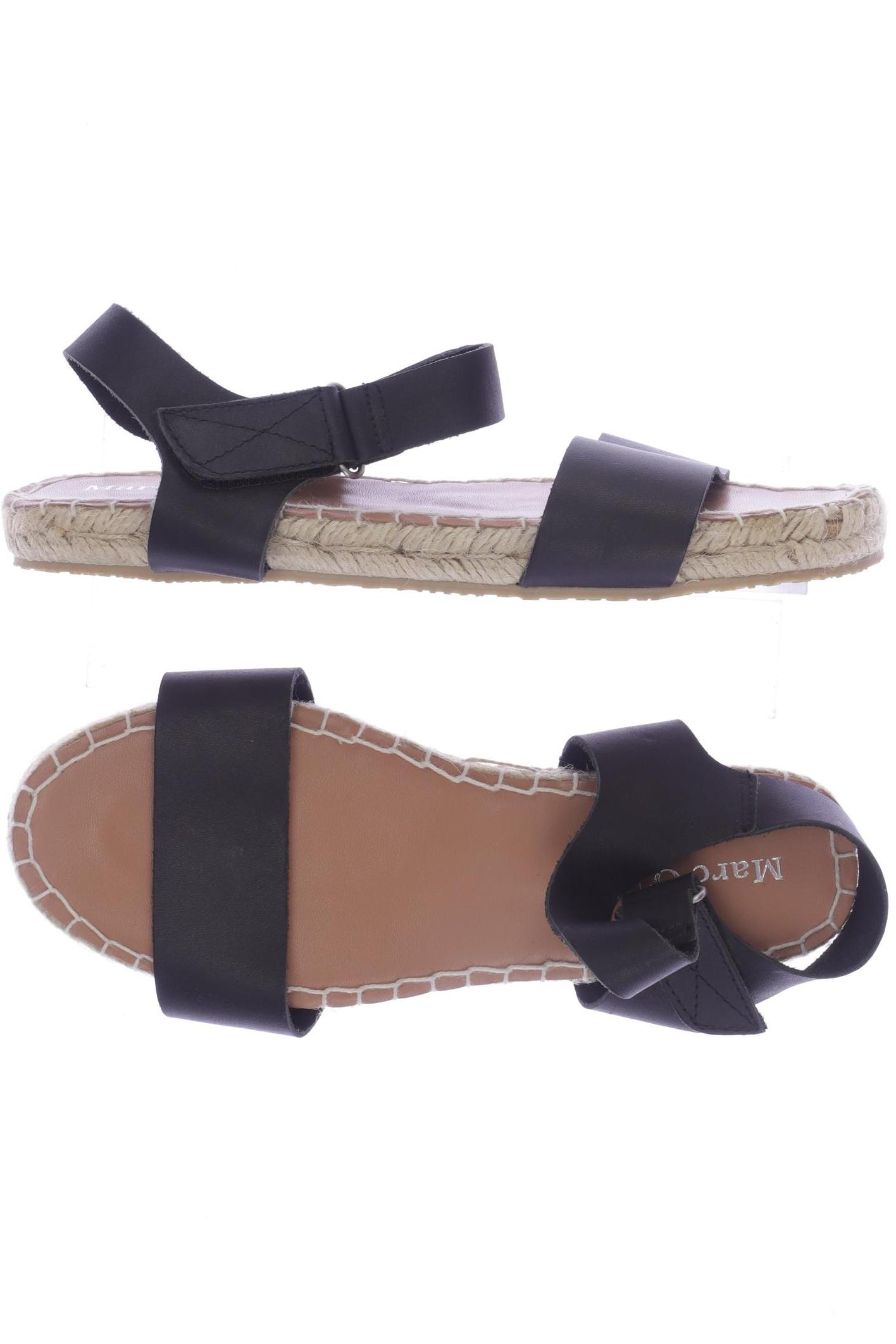 

Marc O Polo Damen Sandale, schwarz, Gr. 38