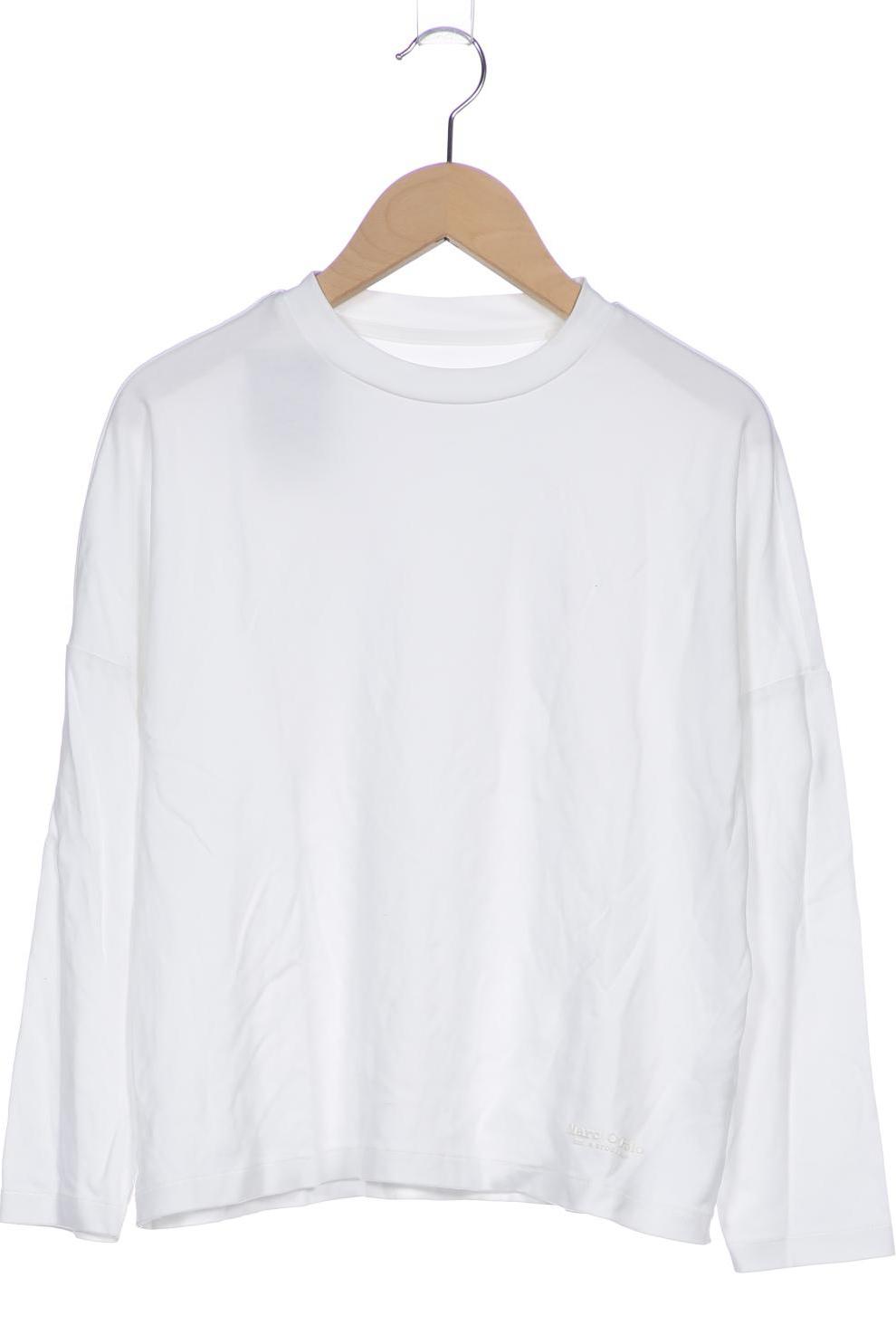 

Marc O Polo Damen Langarmshirt, weiß, Gr. 38