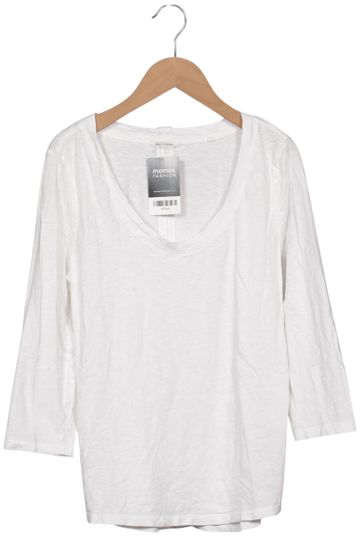 

Marc O Polo Damen Langarmshirt, weiß, Gr. 38