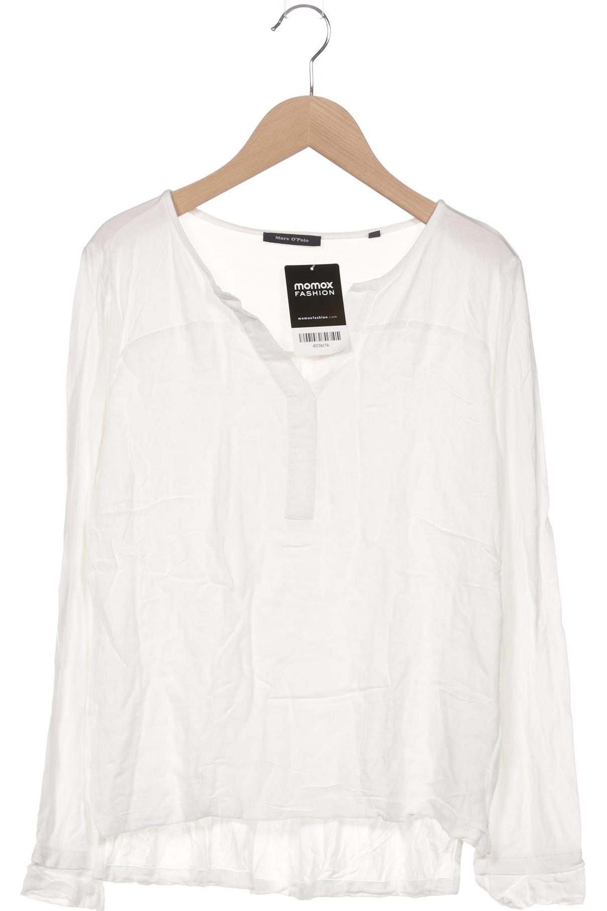 

Marc O Polo Damen Langarmshirt, weiß, Gr. 36