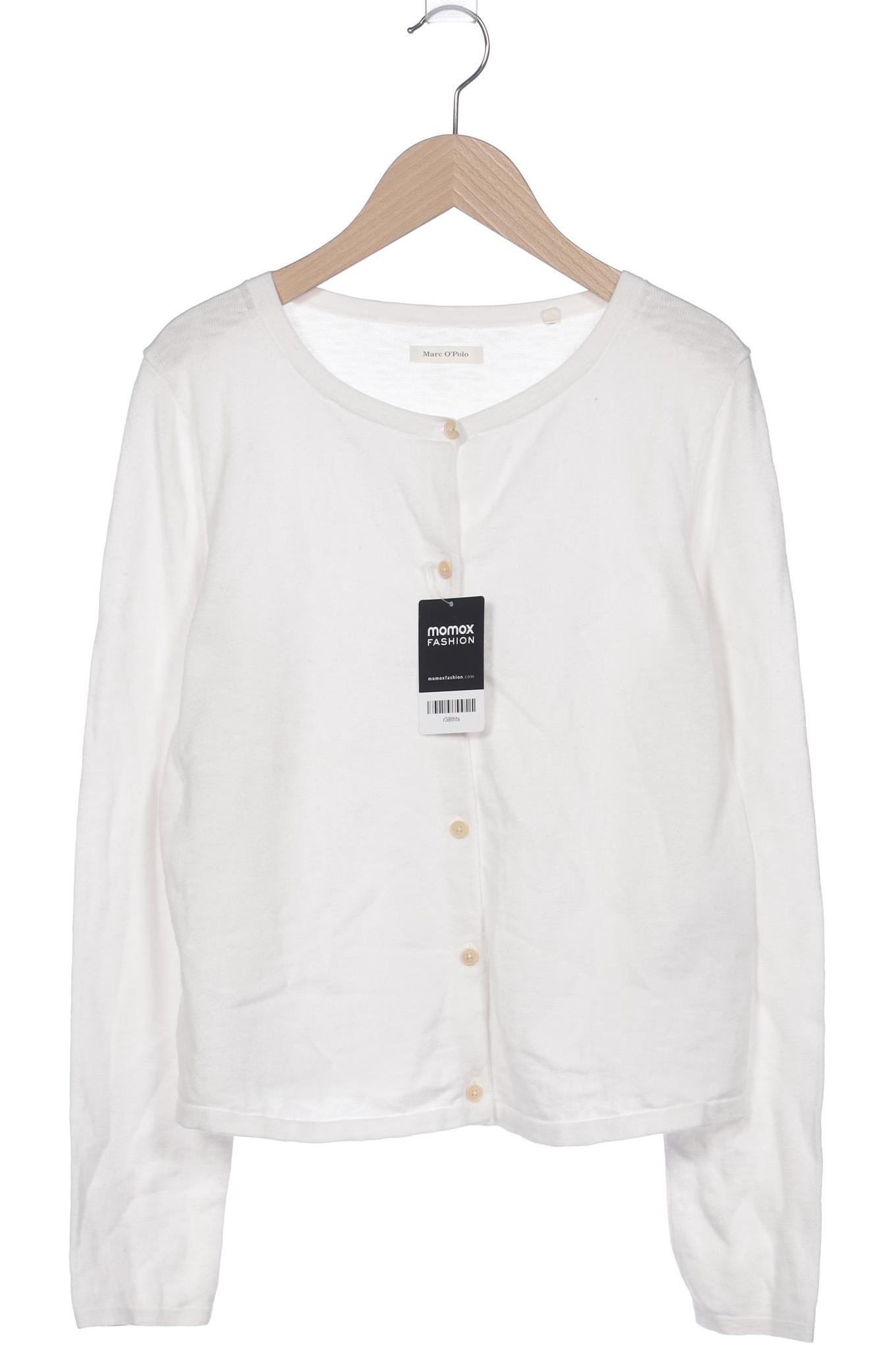 

Marc O Polo Damen Strickjacke, weiß, Gr. 36