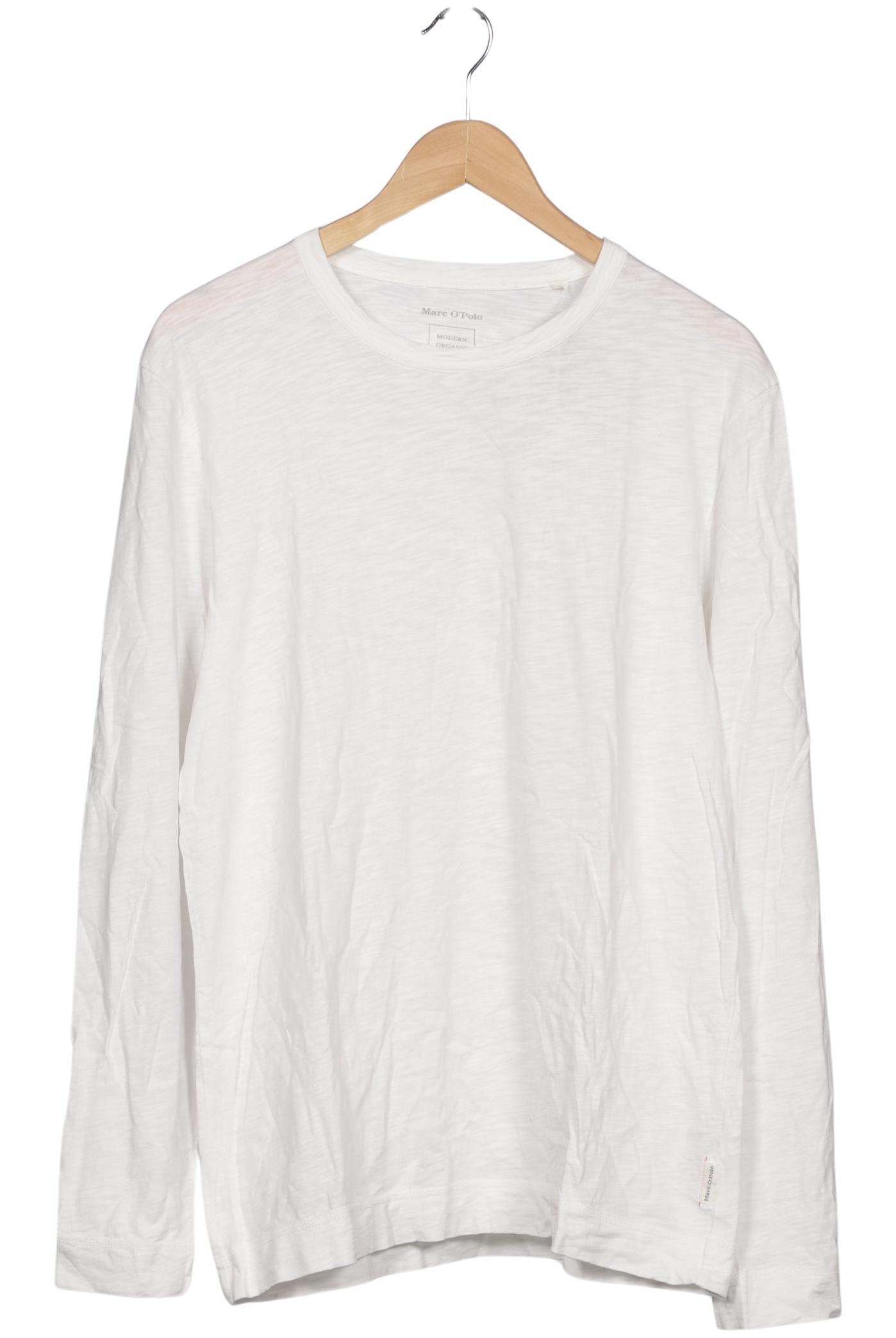 

Marc O Polo Herren Langarmshirt, weiß, Gr. 52