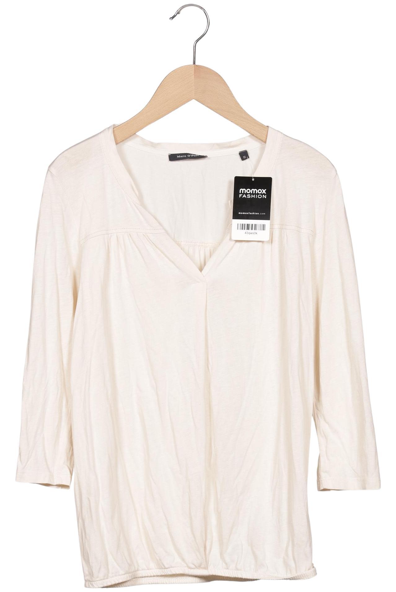 

Marc O Polo Damen Langarmshirt, cremeweiß, Gr. 34
