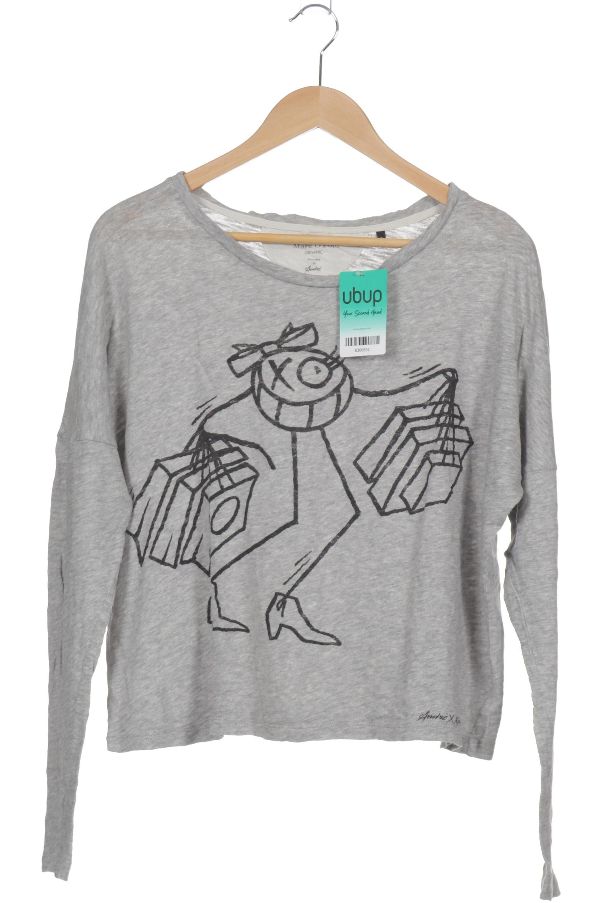 

Marc O Polo Damen Langarmshirt, grau, Gr. 36