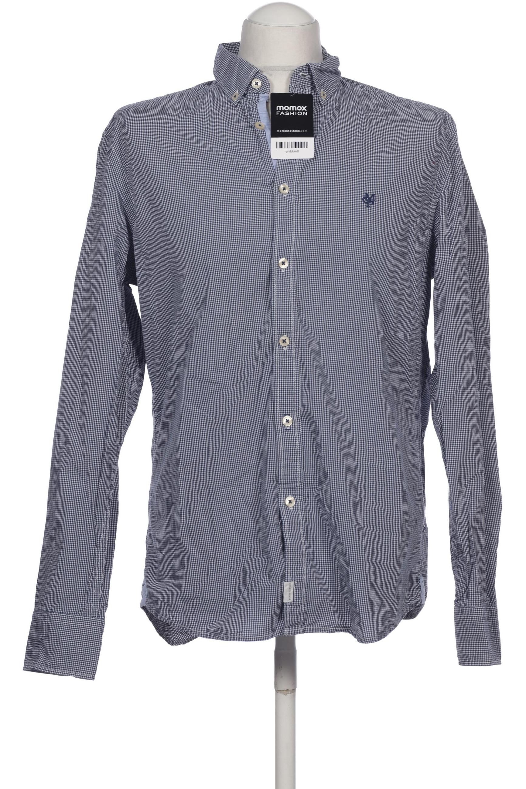 

Marc O Polo Herren Hemd, blau, Gr. 48