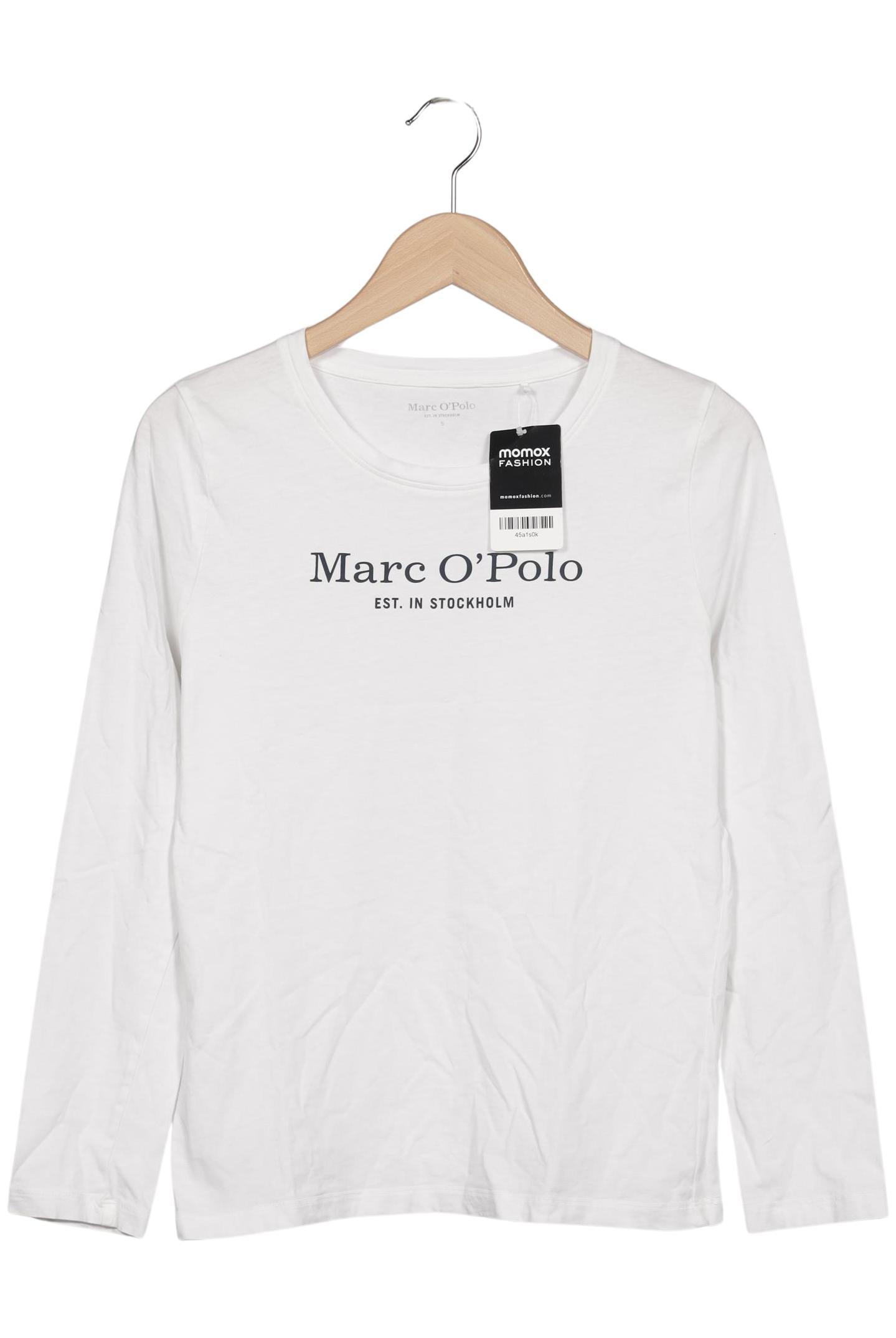 

Marc O Polo Damen Langarmshirt, weiß, Gr. 36