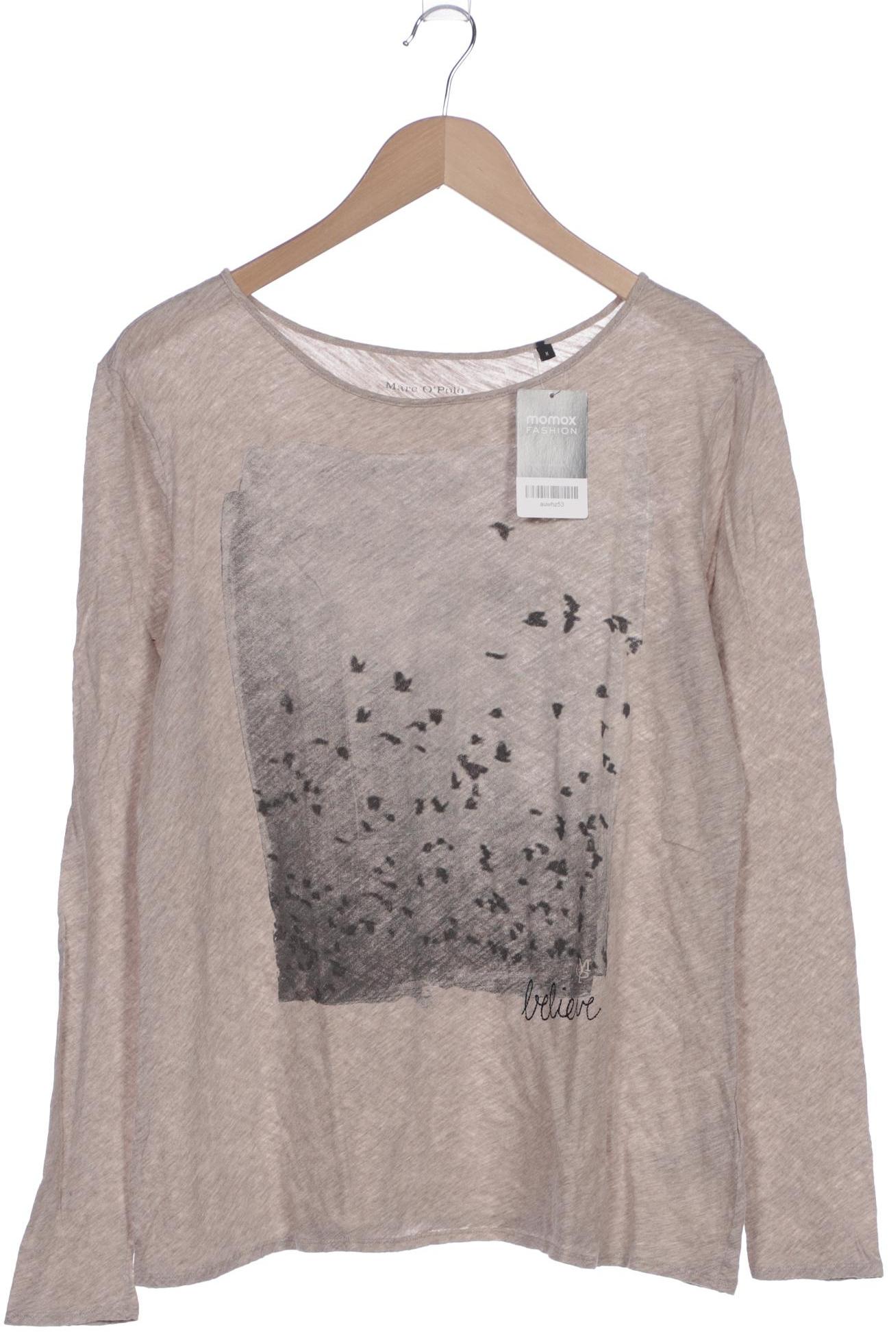 

Marc O Polo Damen Langarmshirt, beige, Gr. 38