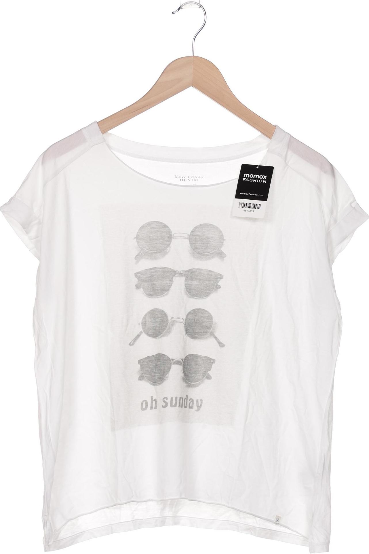 

Marc O Polo Damen T-Shirt, weiß, Gr. 36
