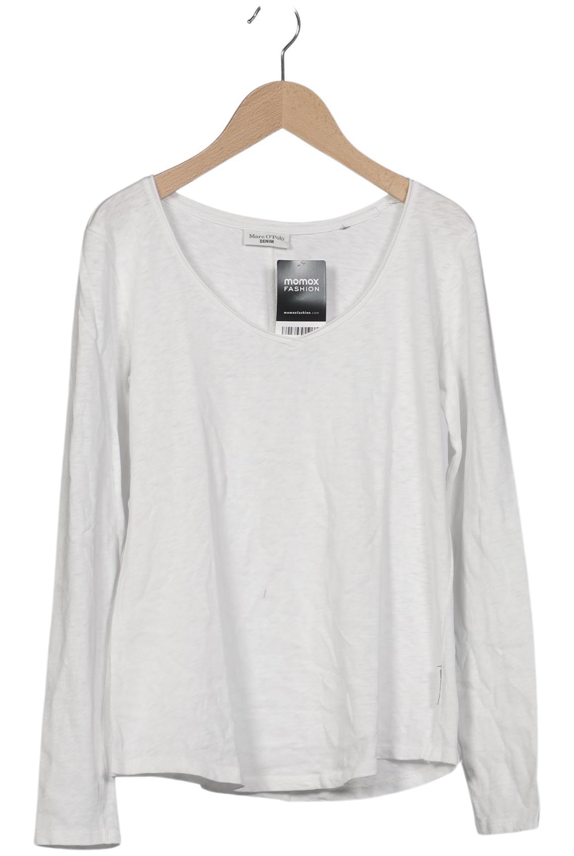 

Marc O Polo Damen Langarmshirt, weiß, Gr. 38