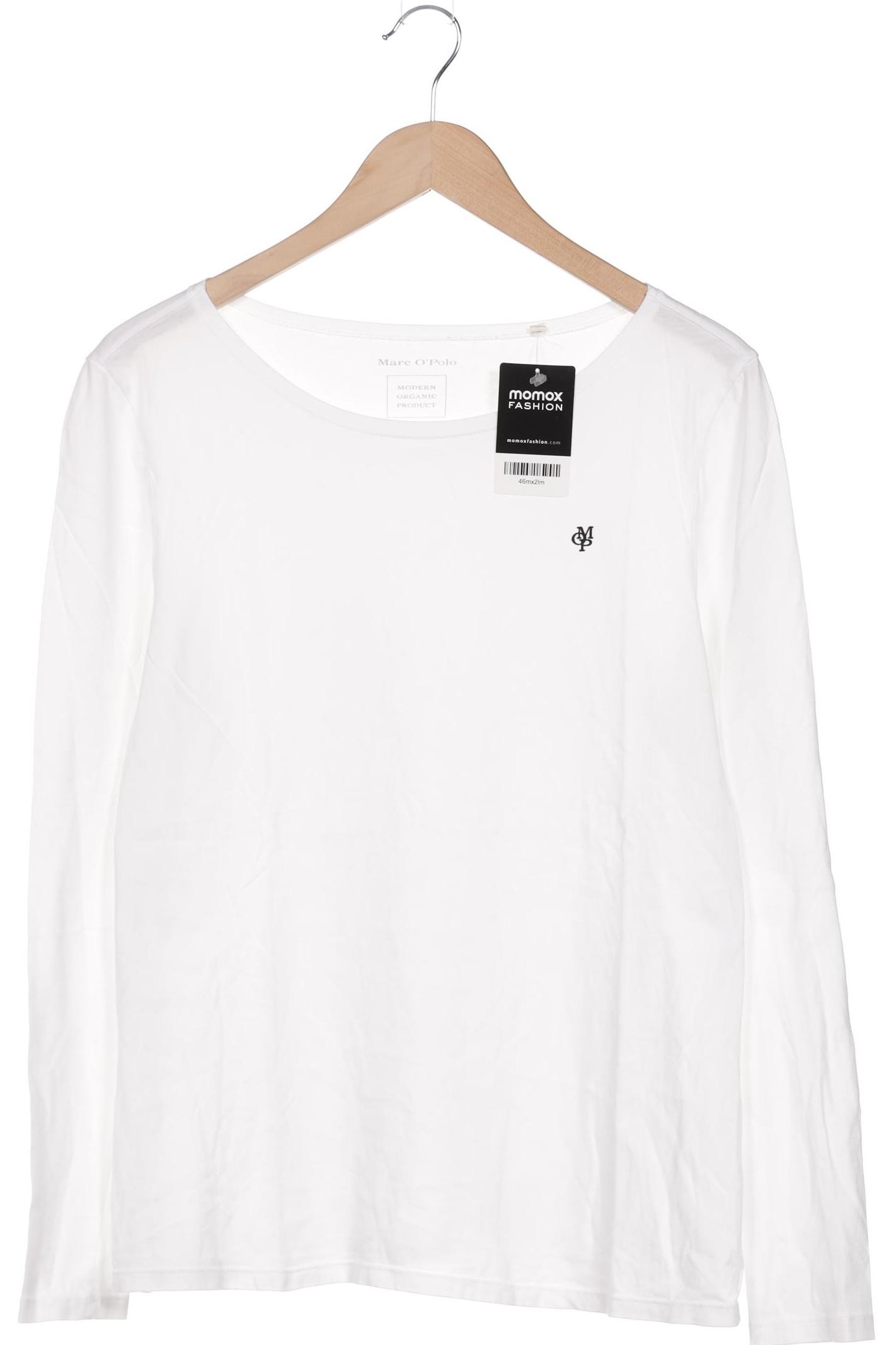 

Marc O Polo Damen Langarmshirt, weiß, Gr. 44